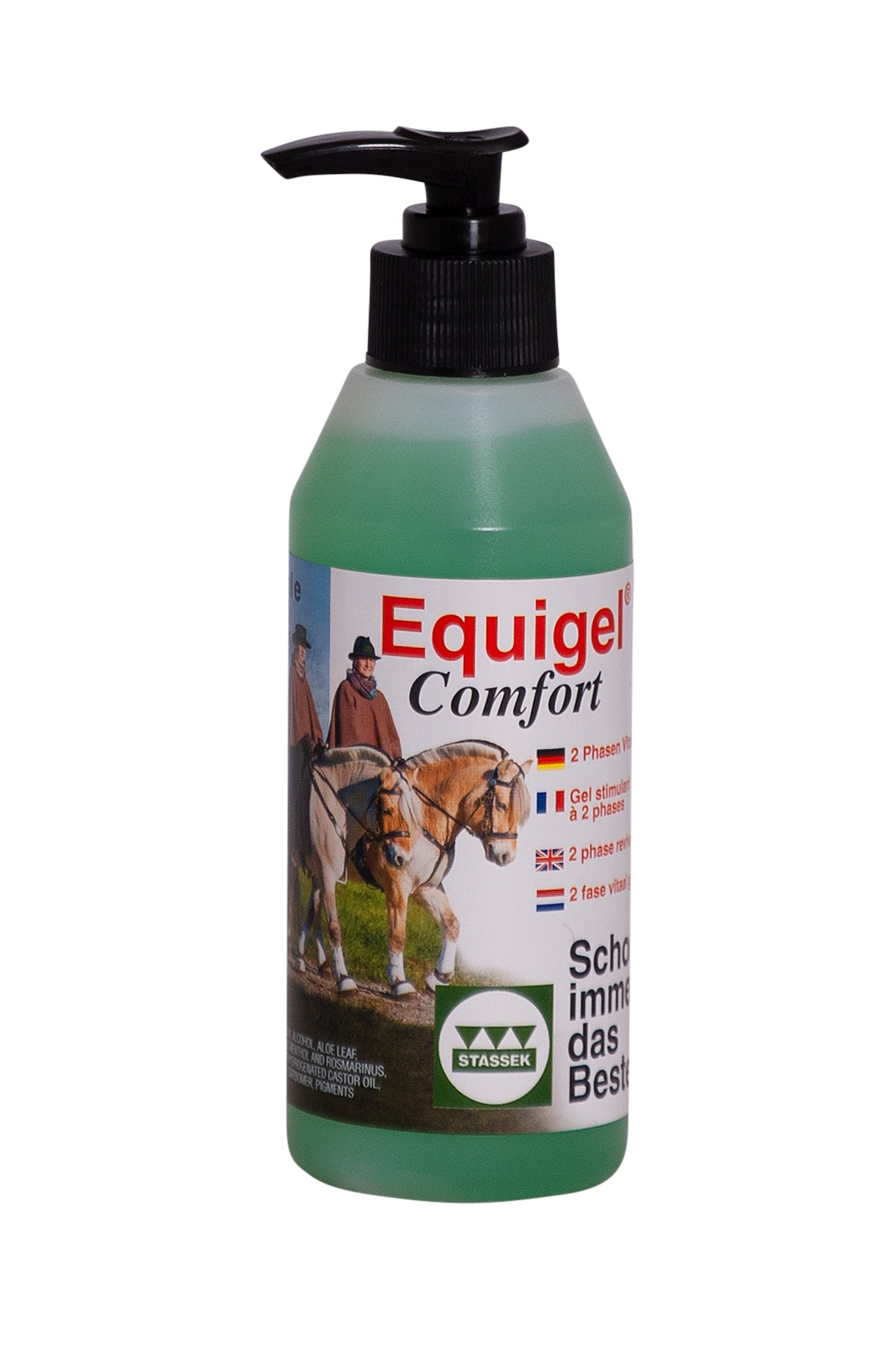 Stassek Equigel Comfort Refrescante y Calmante con Aloe Vera, 250 ml Cuidado Salud