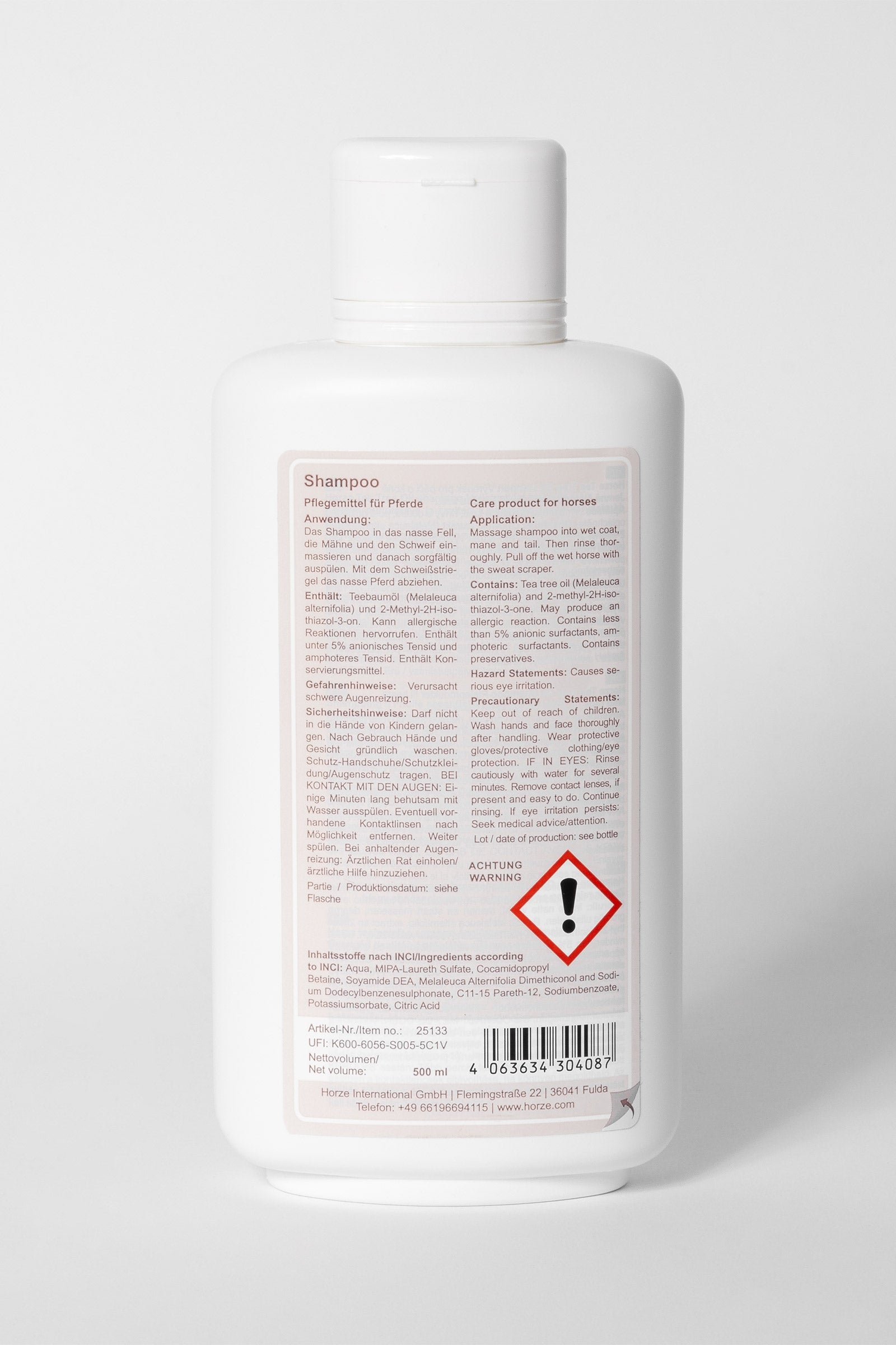 Horze Tea Tree Oil Shampoo, 500ml Horse Health Care