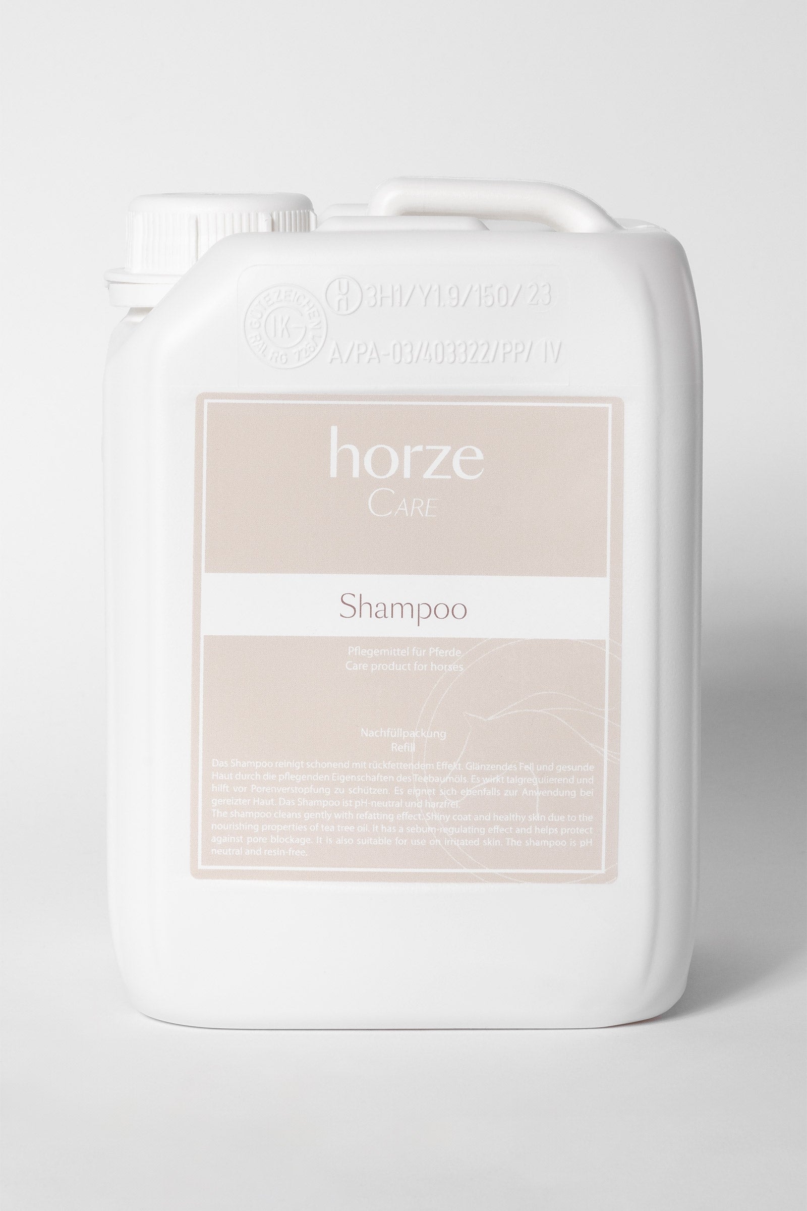 Horze Recarga de Champú de Aceite de Árbol del Té , 2.5l Cuidado Salud
