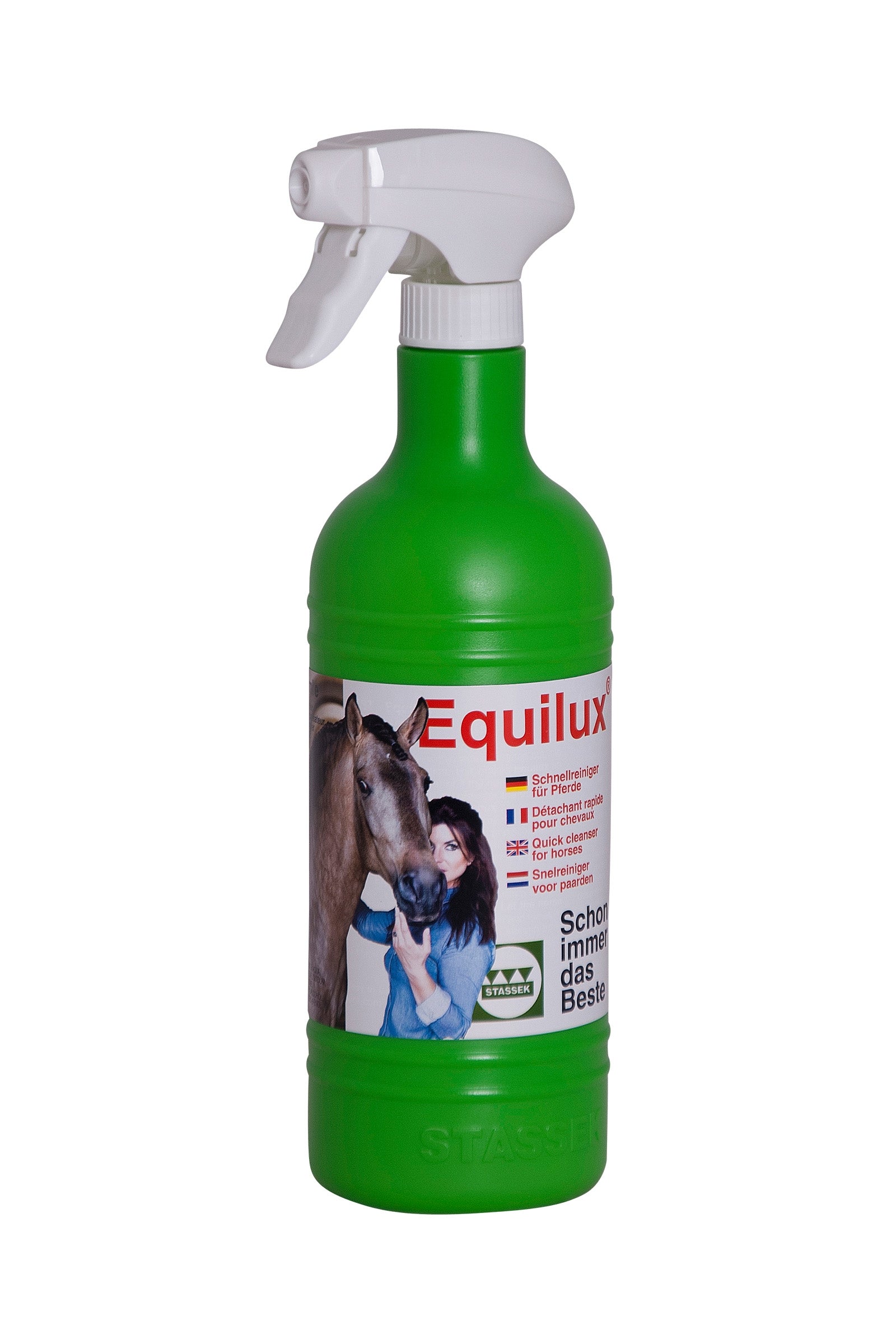 Stassek Equilux Limpiador rápido para caballos, 750 ml Cuidado Salud