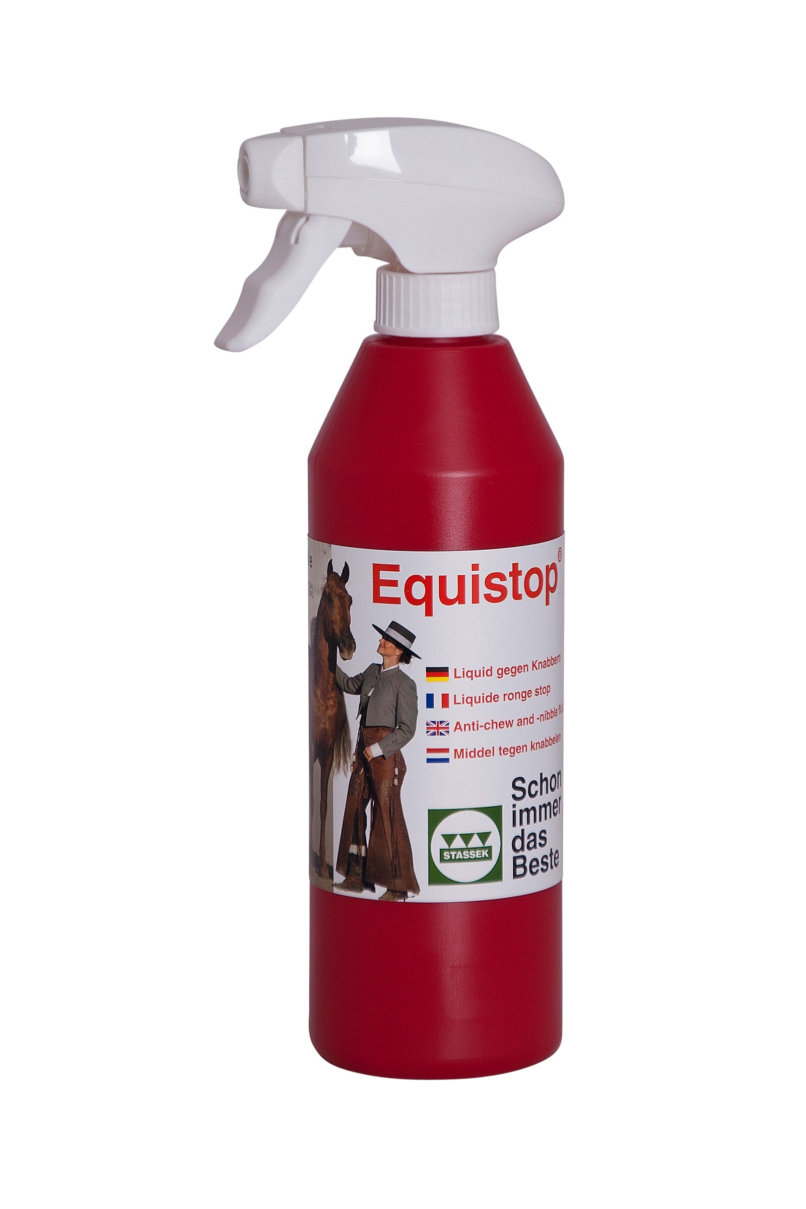 Stassek Equistop Fluido Antimordiscos, 450ml Suministros de Establo