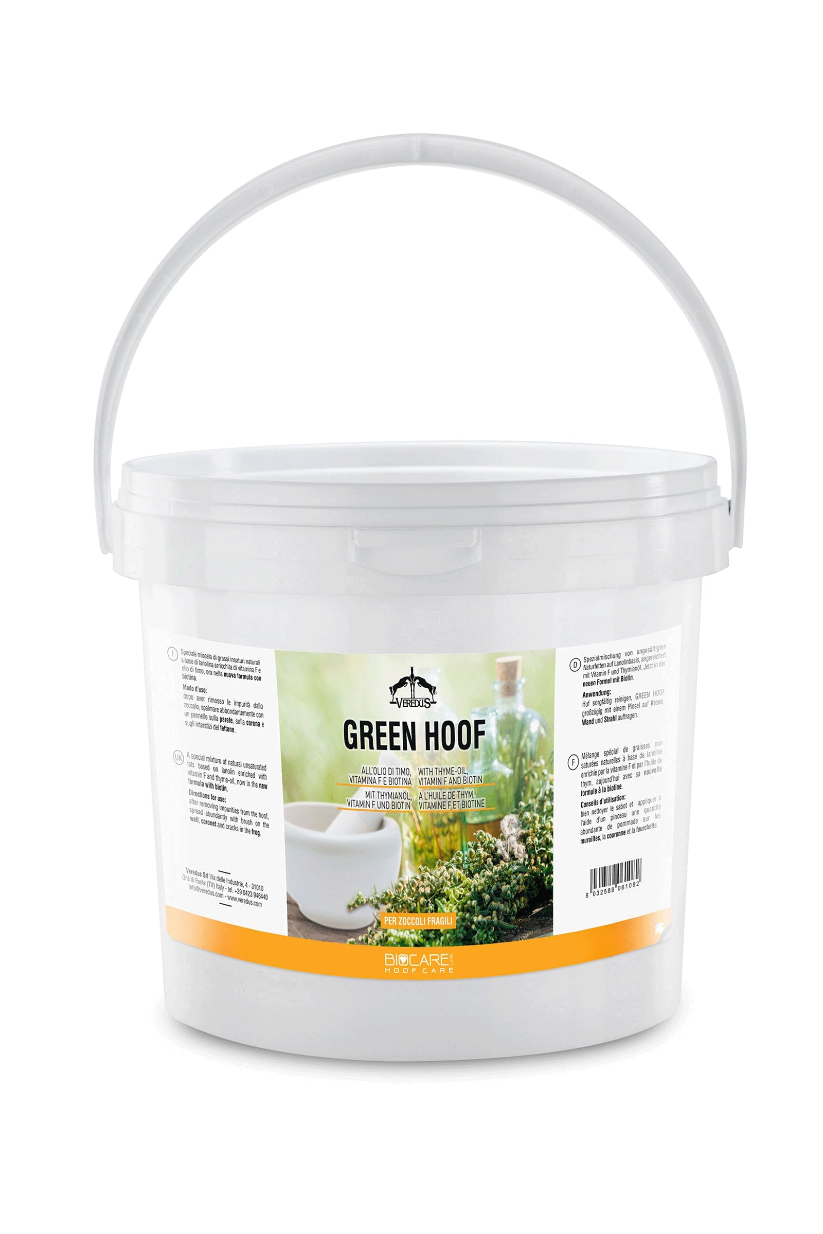 Veredus Pomada para Cascos Green Hoof, 5000ml Cuidado Salud