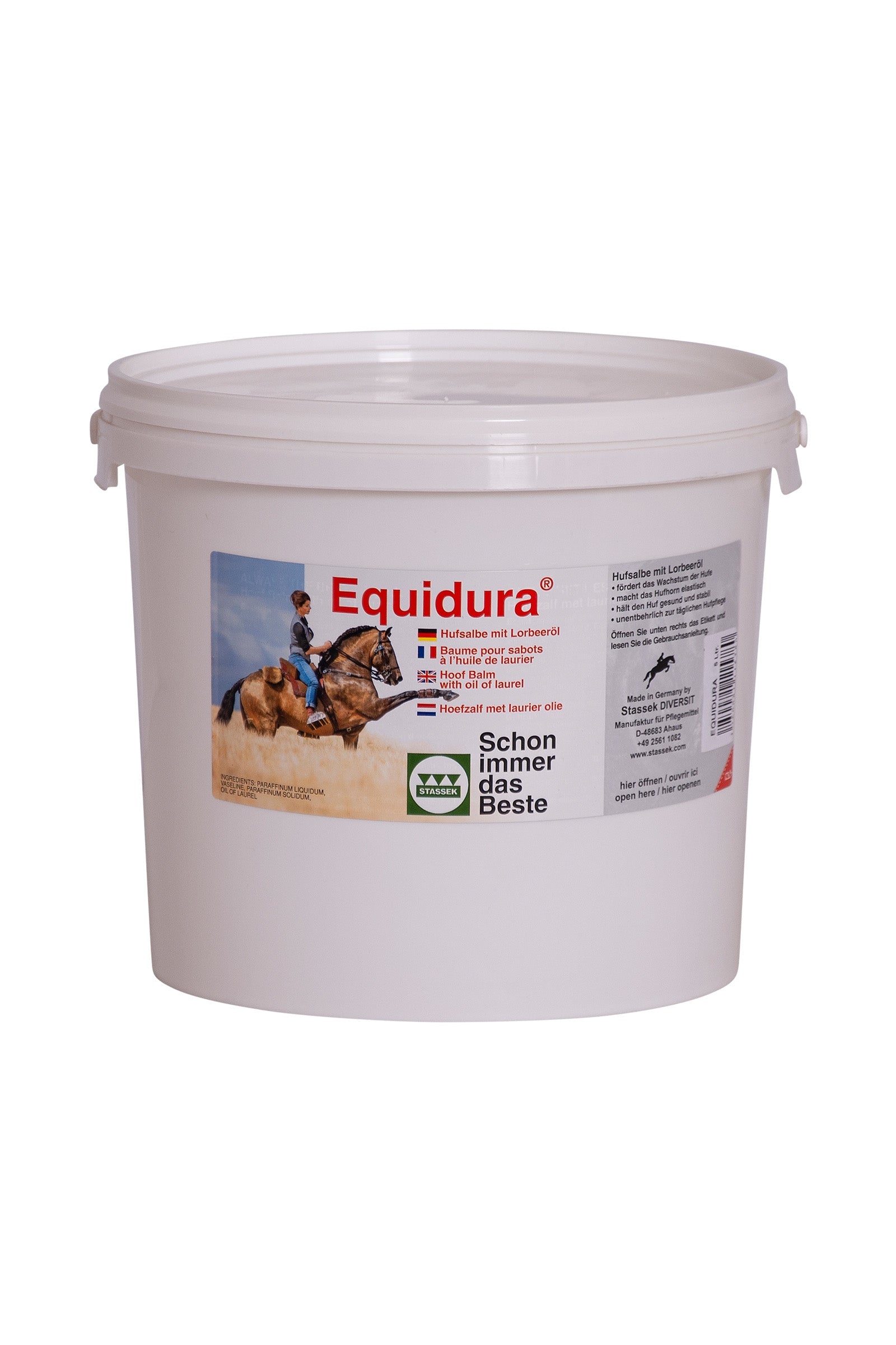 Stassek Equidura Bálsamo para pezuñas, 1000 ml Cuidado Salud