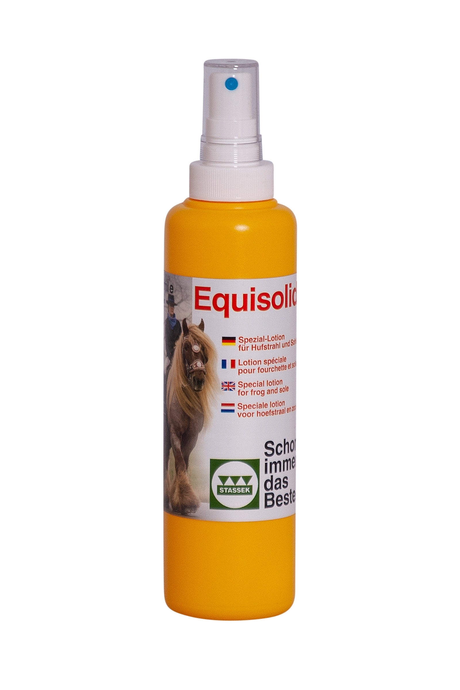 Stassek Equisolid Frog and Sole Lotion with Sprayer, 250 ml Horse Health Care