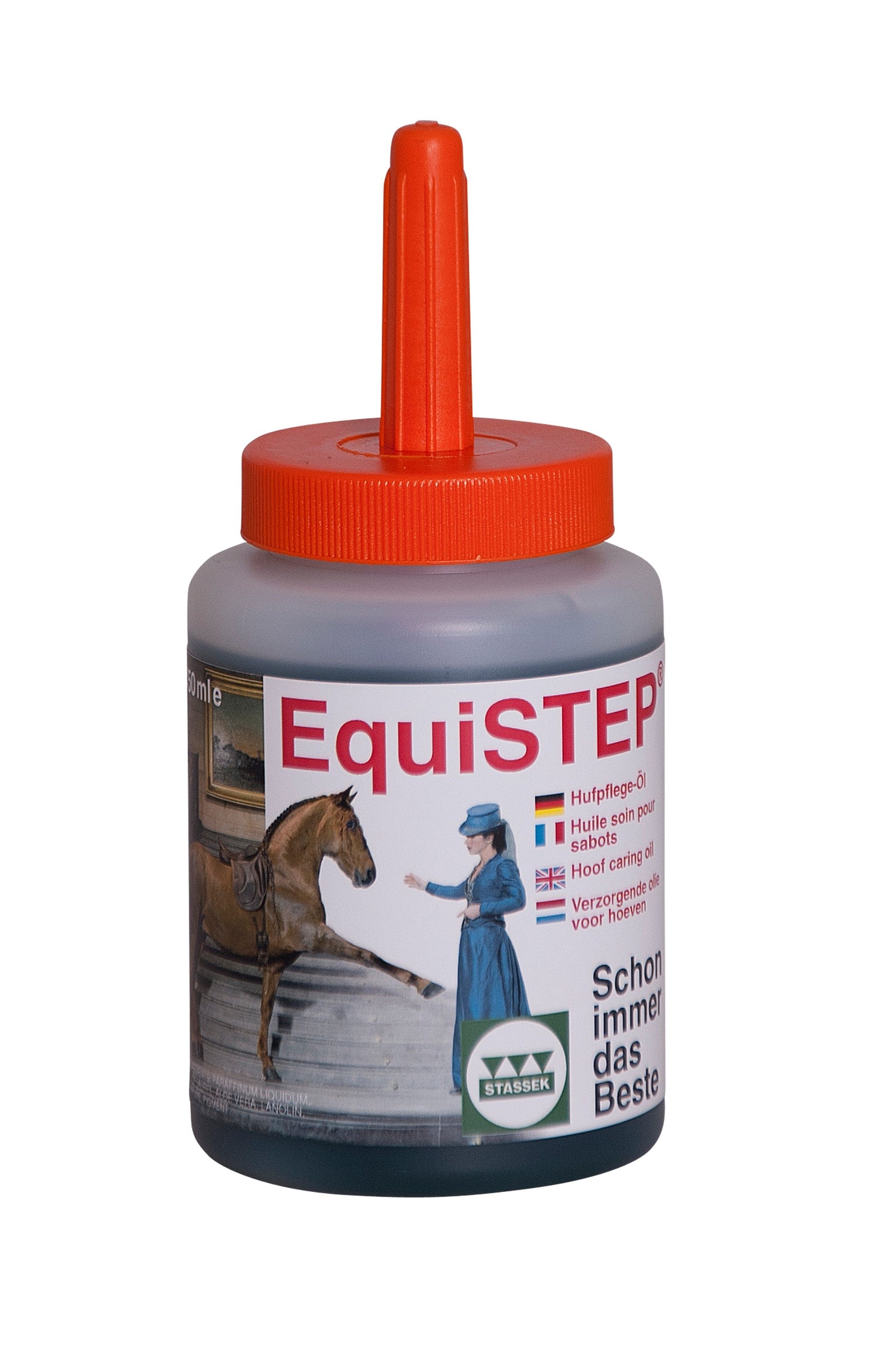 Stassek Equistep Aceite para Pezuñas Botella, 450 ml Cuidado Salud