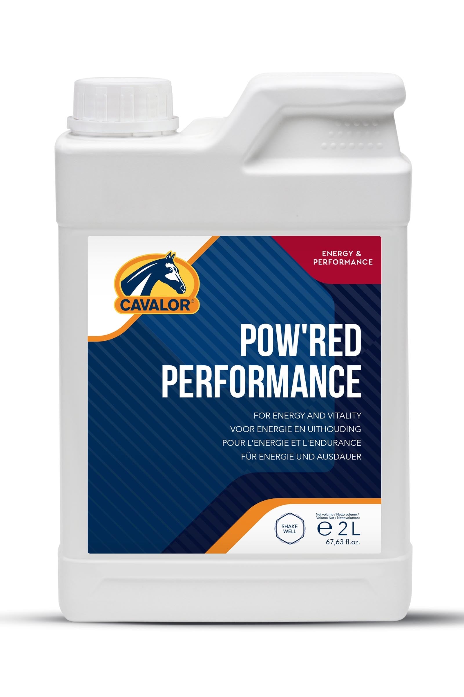 Cavalor Pow'Red Performance, energía y resistencia, 2 L Horse Feed & Nutrition