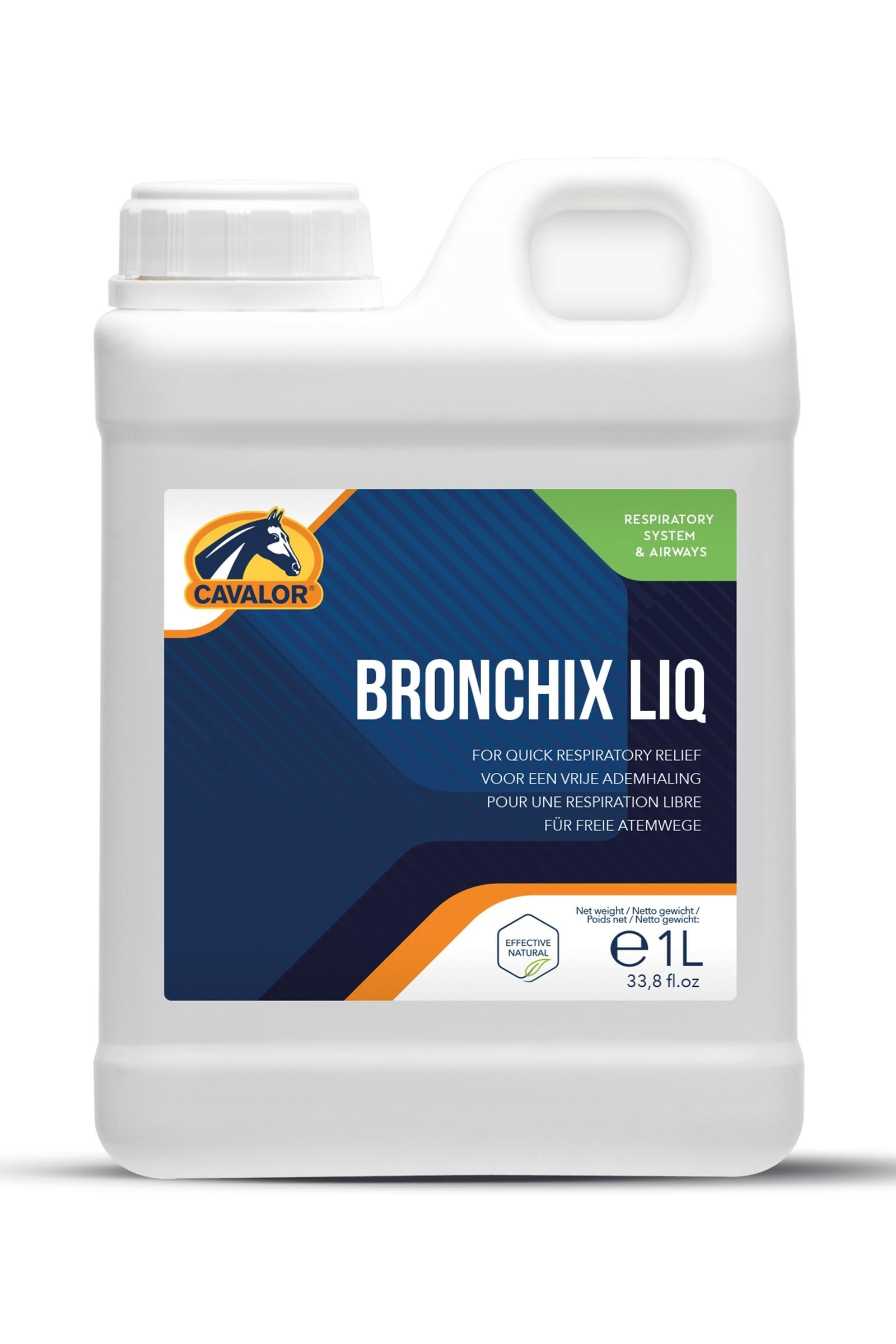 Cavalor Bronchix Liquid, vías respiratorias, 1 L Horse Feed & Nutrition