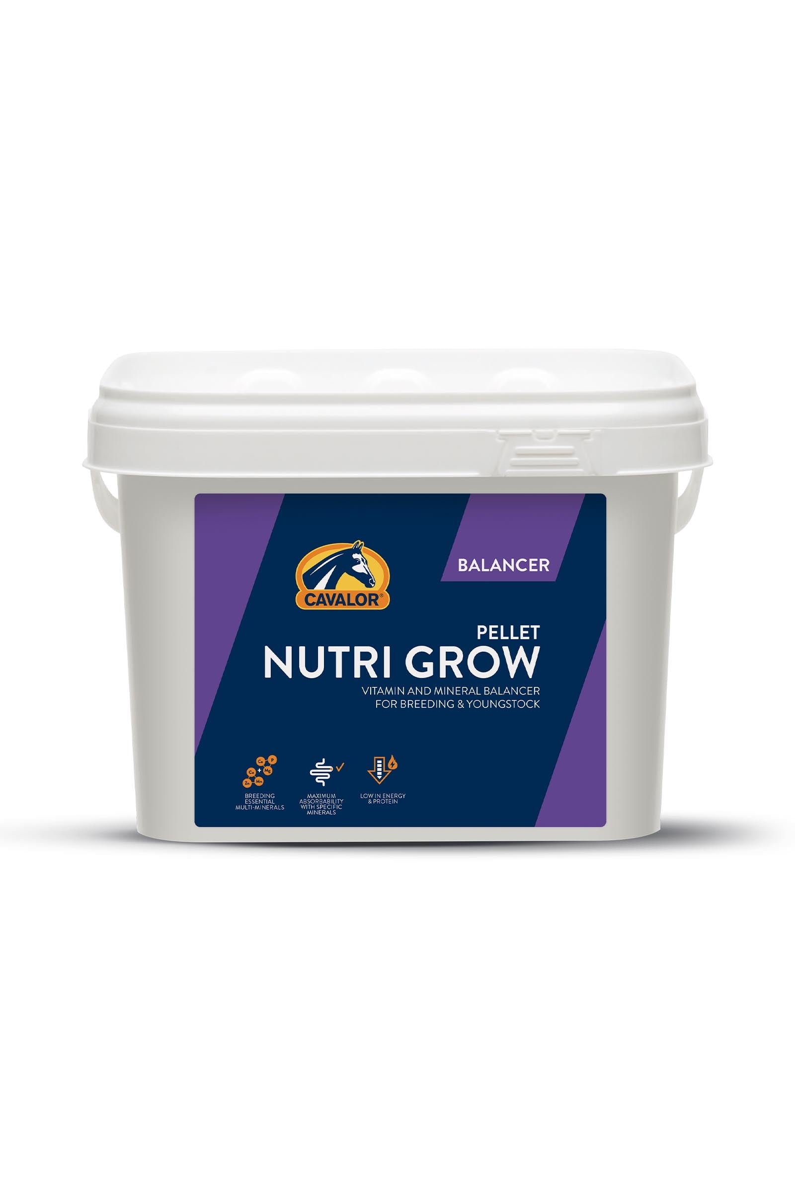 Cavalor Nutri Grow, vitaminas y minerales, 5 kg Horse Feed & Nutrition