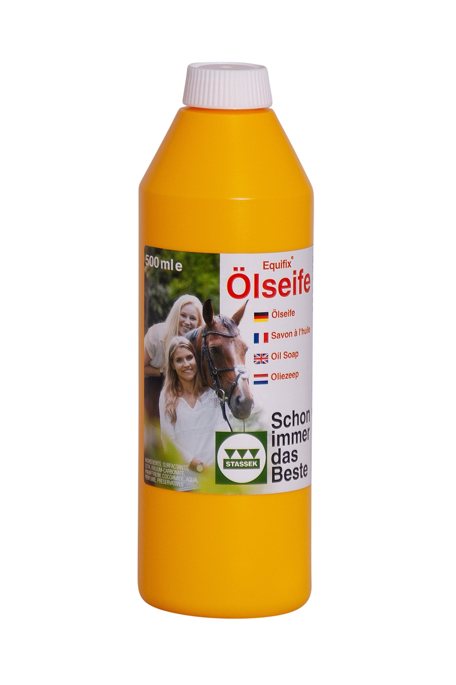 Stassek Equifix Oil Jabón Líquido, 500 ml Cuidado Salud