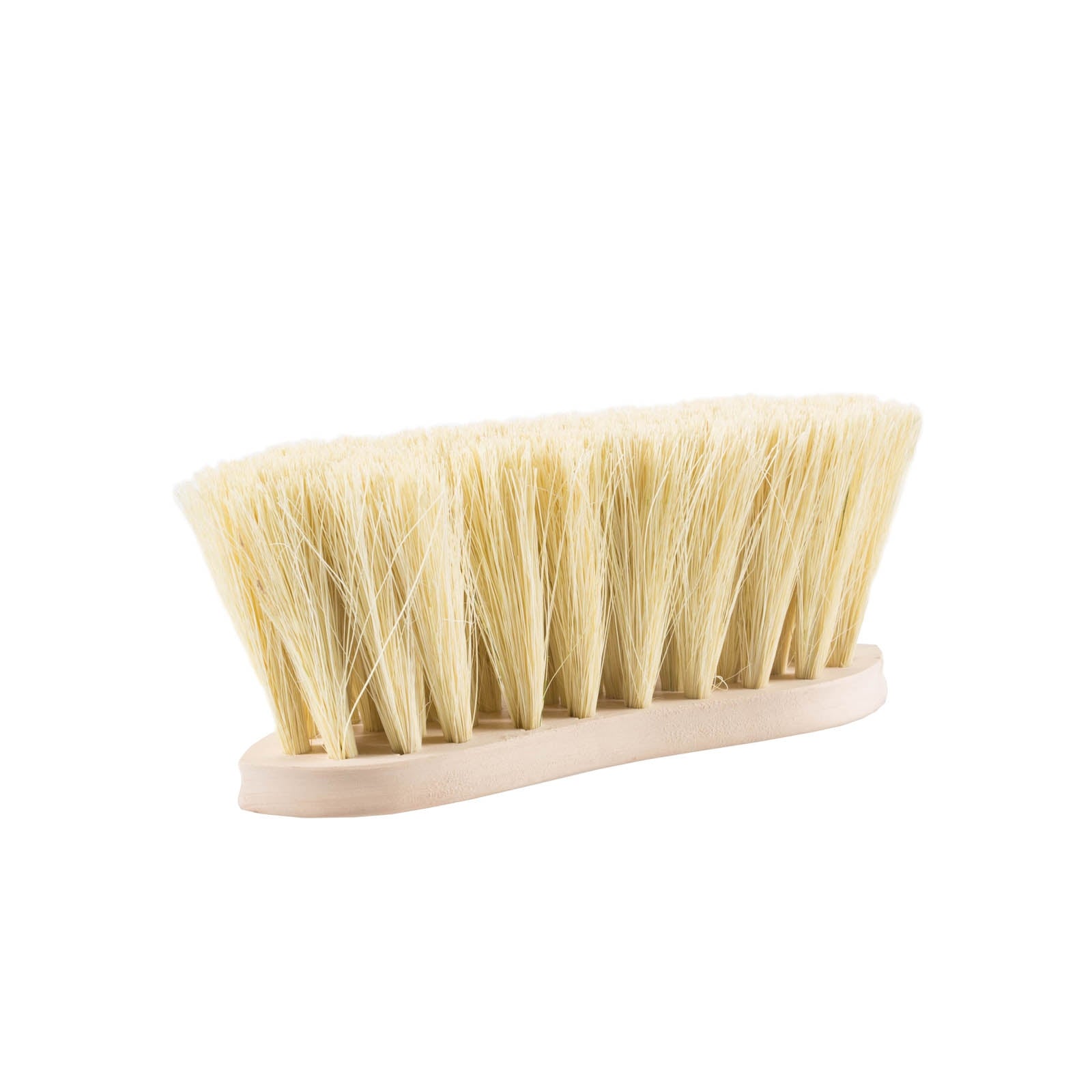 Horze Cepillo Firme con Empuñadura de Madera con cerdas naturales , 8cm Suministros de Cepillado