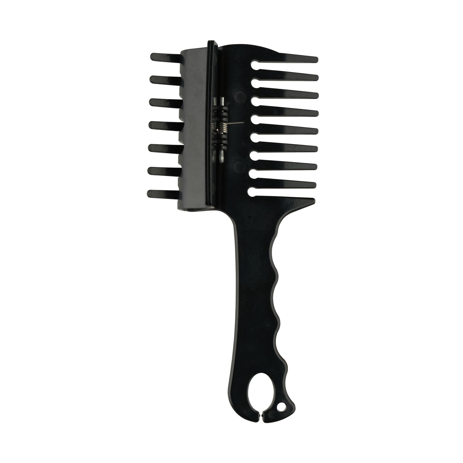 Horze Peine de Trenzado con Pinza para Crin Suministros de Cepillado
