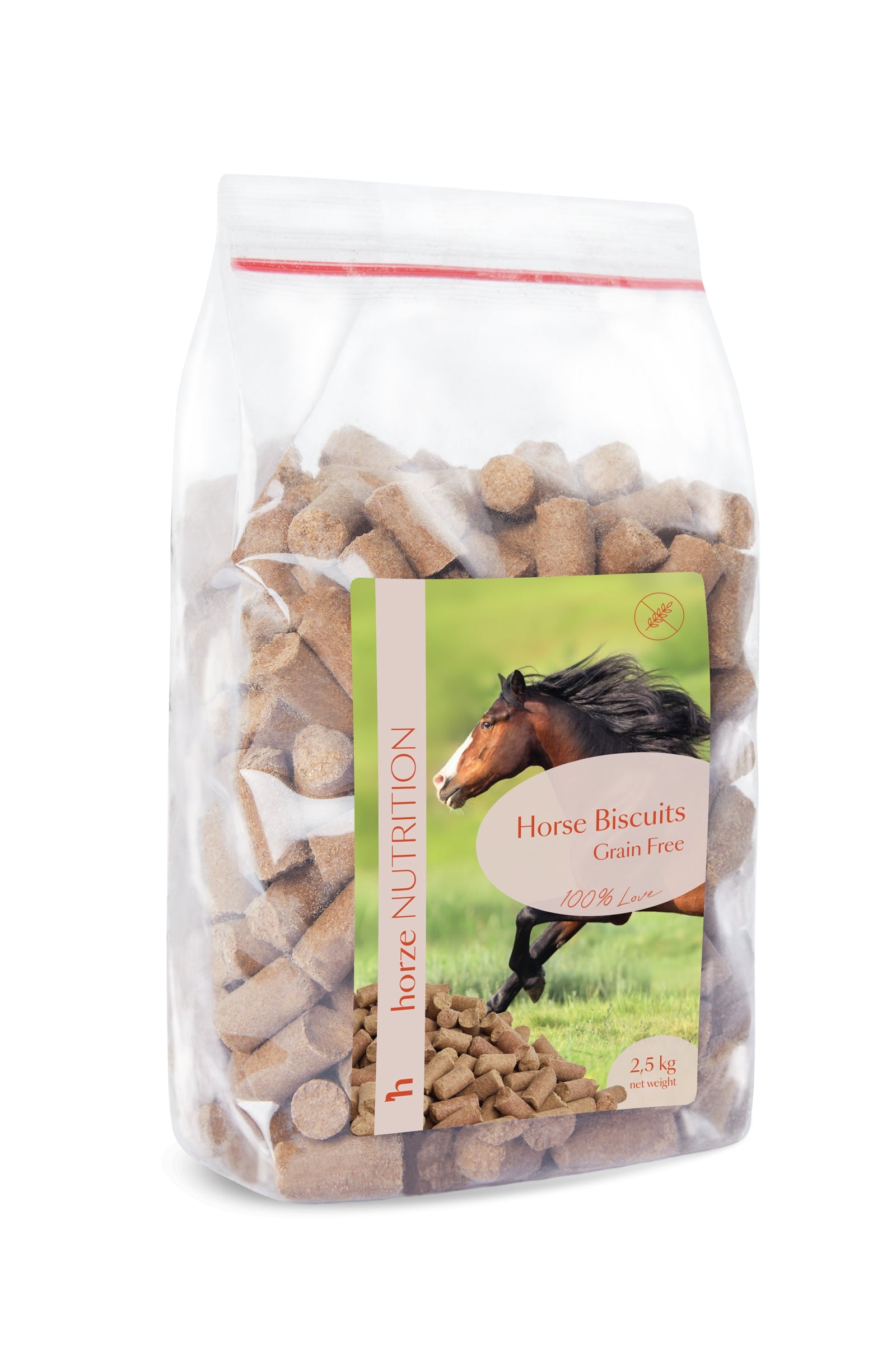 Horze Galletas Libre de Grano , Golosinas 2,5kg Horse Feed & Nutrition