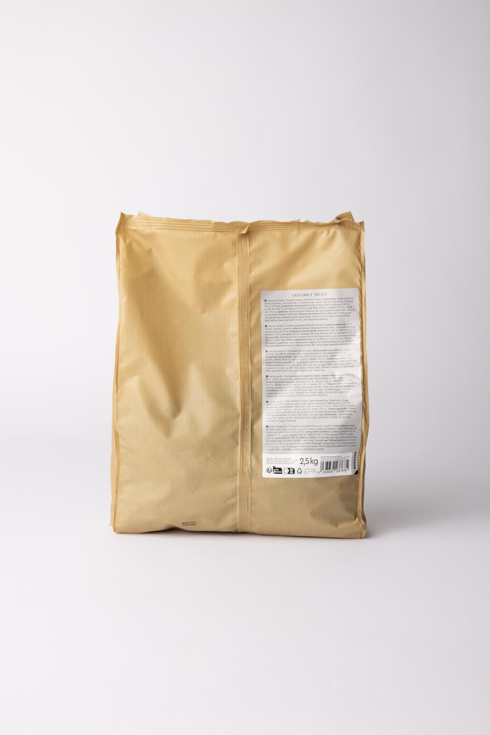 Horze Biscuits Licorice, Treats 2,5kg Horse Feed & Nutrition