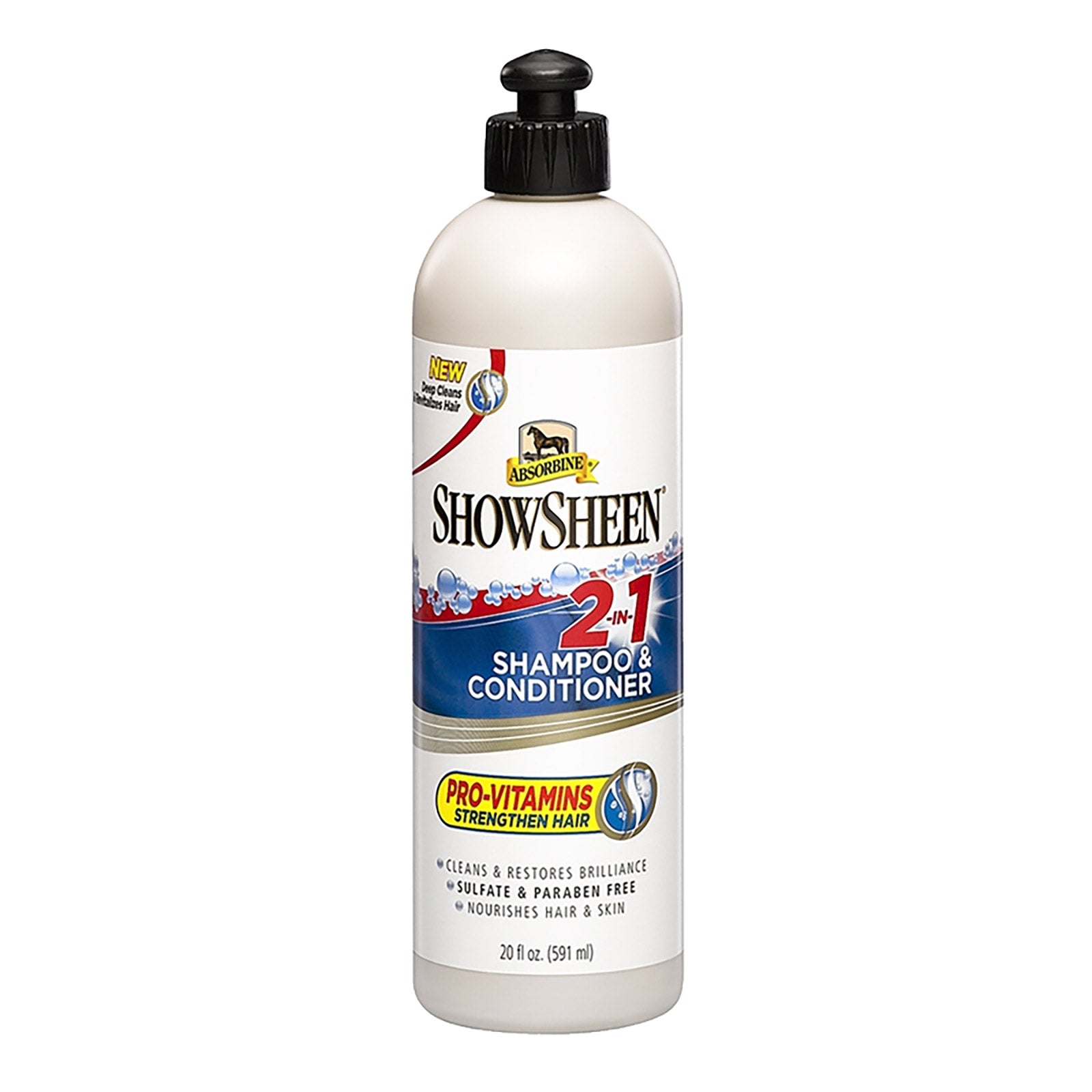 Absorbine Showsheen 2 en 1 - Champú y acondicionador, 591 ml Cuidado Salud