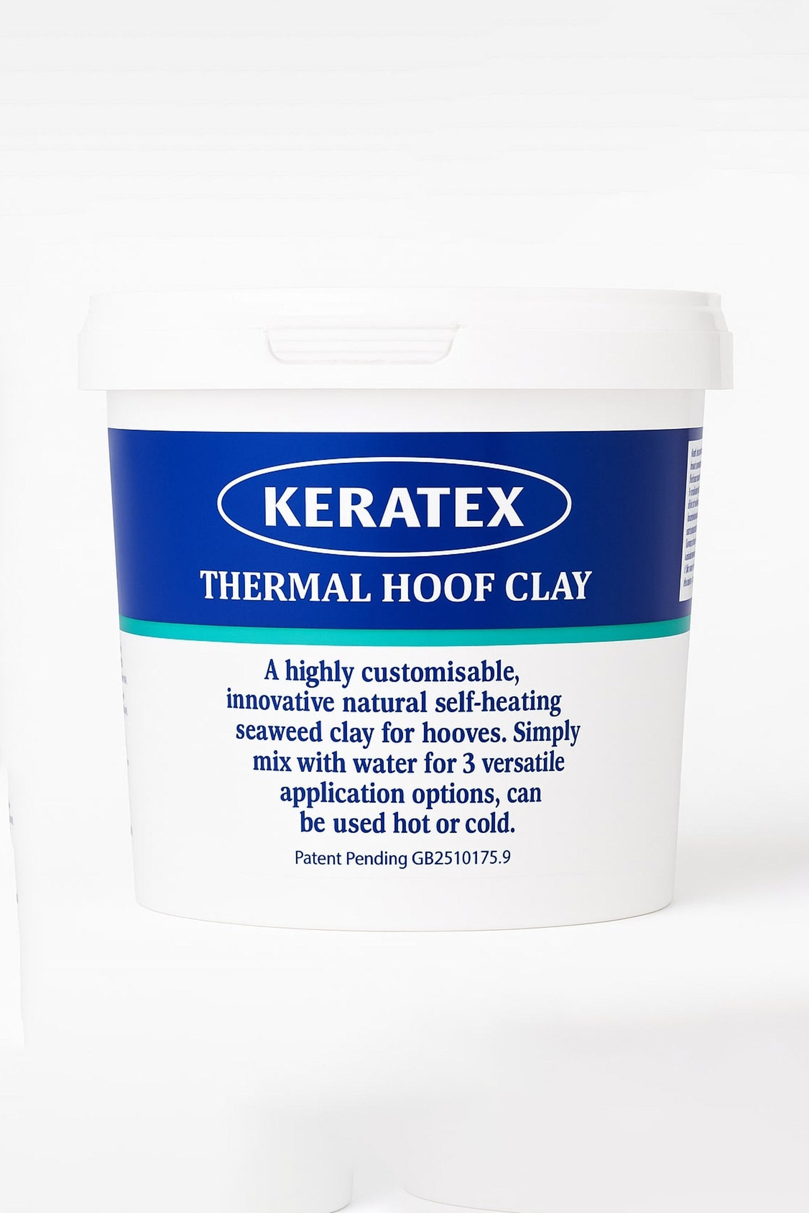 Keratex kit de arcilla térmica para cascos, 400 g Cuidado Salud