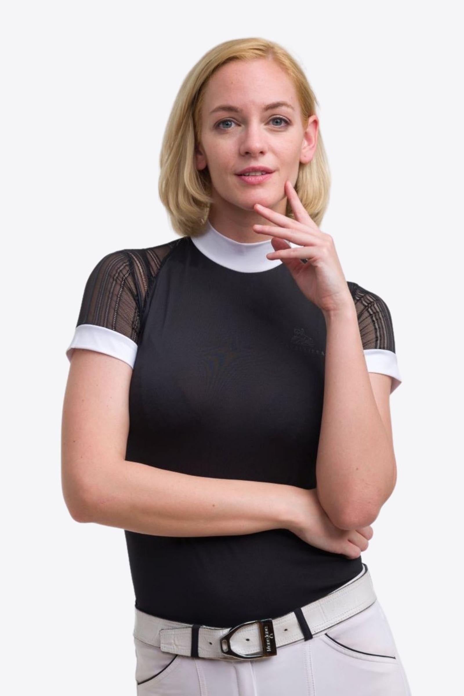Cavalliera Riding Show Shirt Contessa, Women's Short Sleeve Women’s Riding Clothing