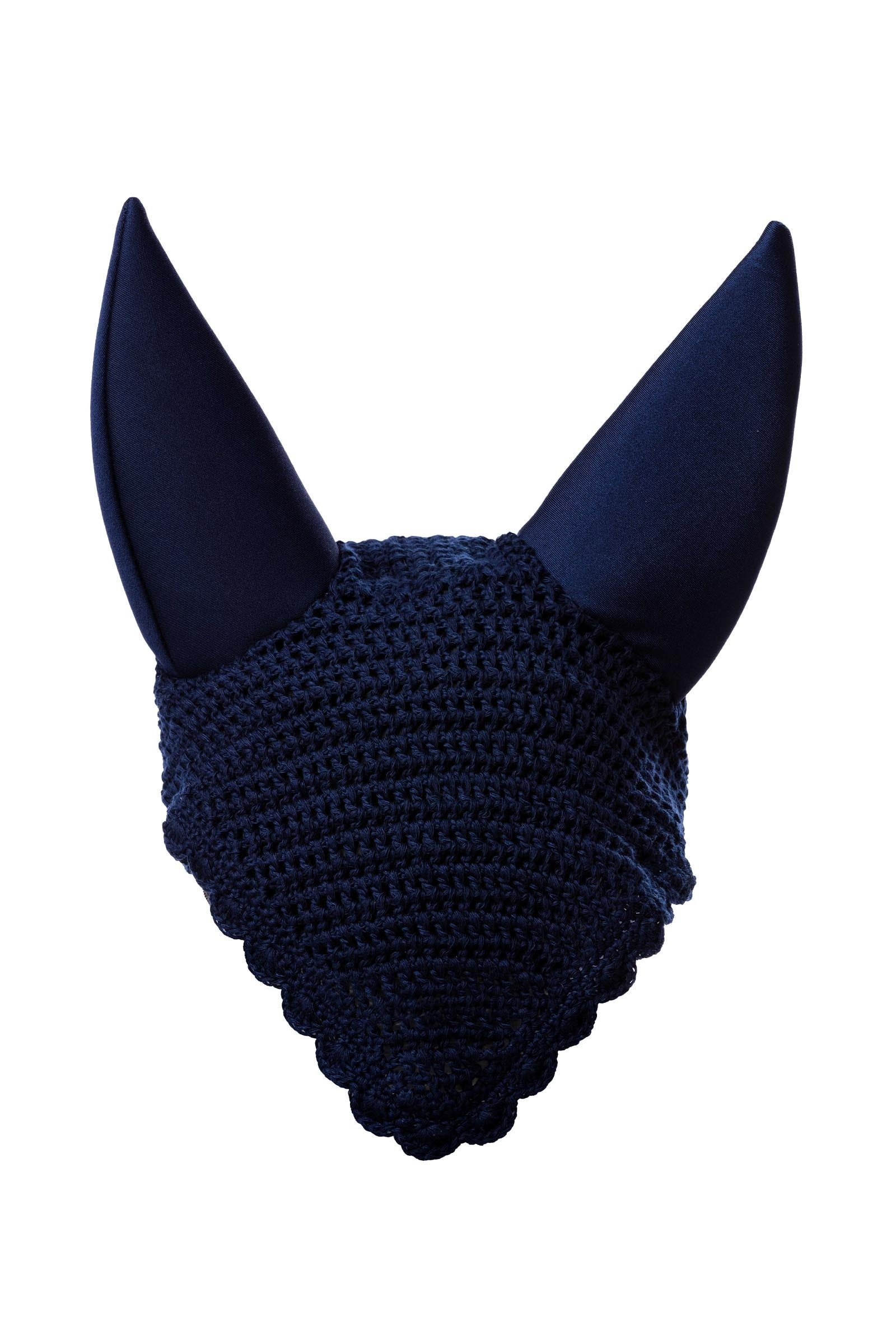 EQUITHÈME Máscara antimoscas de neopreno con protección para orejas Protección Antimoscas para Caballos