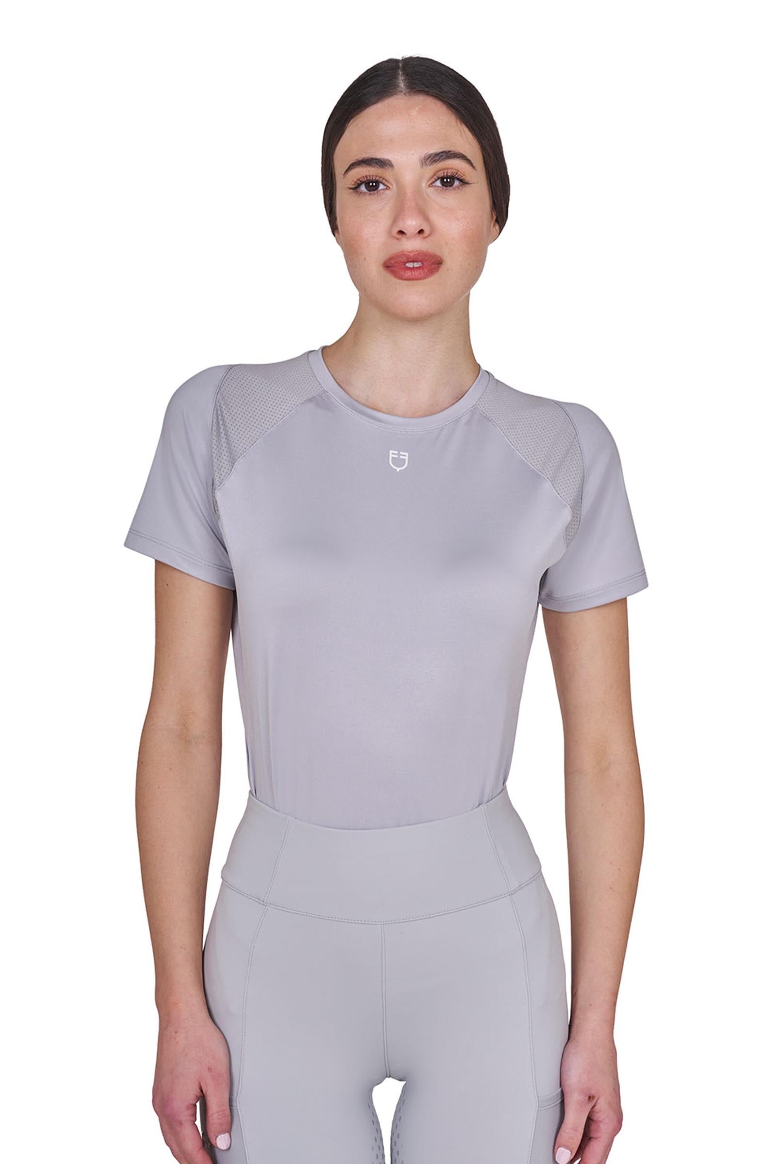 Equestro SS2026 Camiseta técnica slim entrenamiento mujer Ropa Mujer