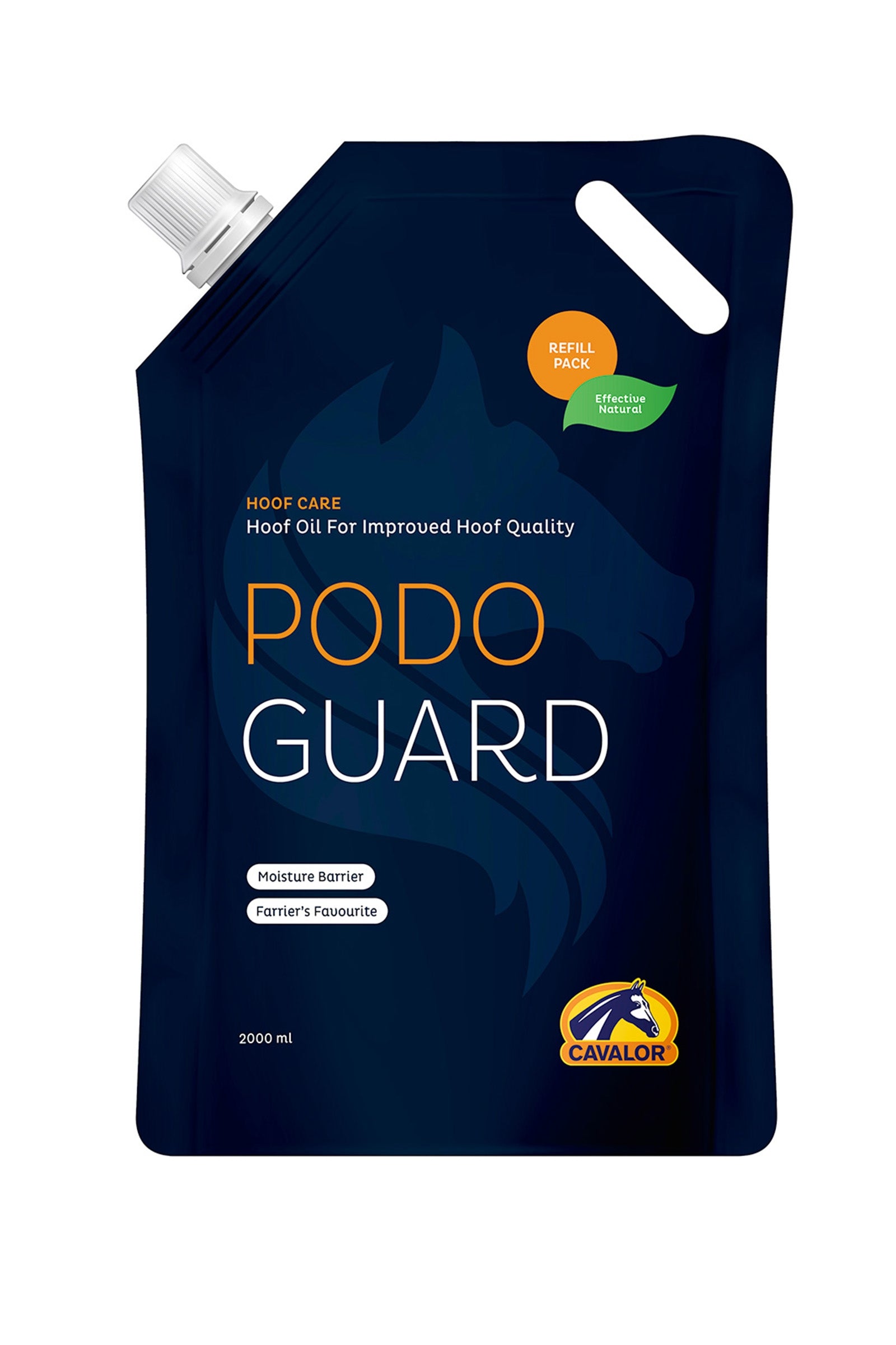 Cavalor Podoguard, crecimiento del casco, recarga 2 L Cuidado Salud