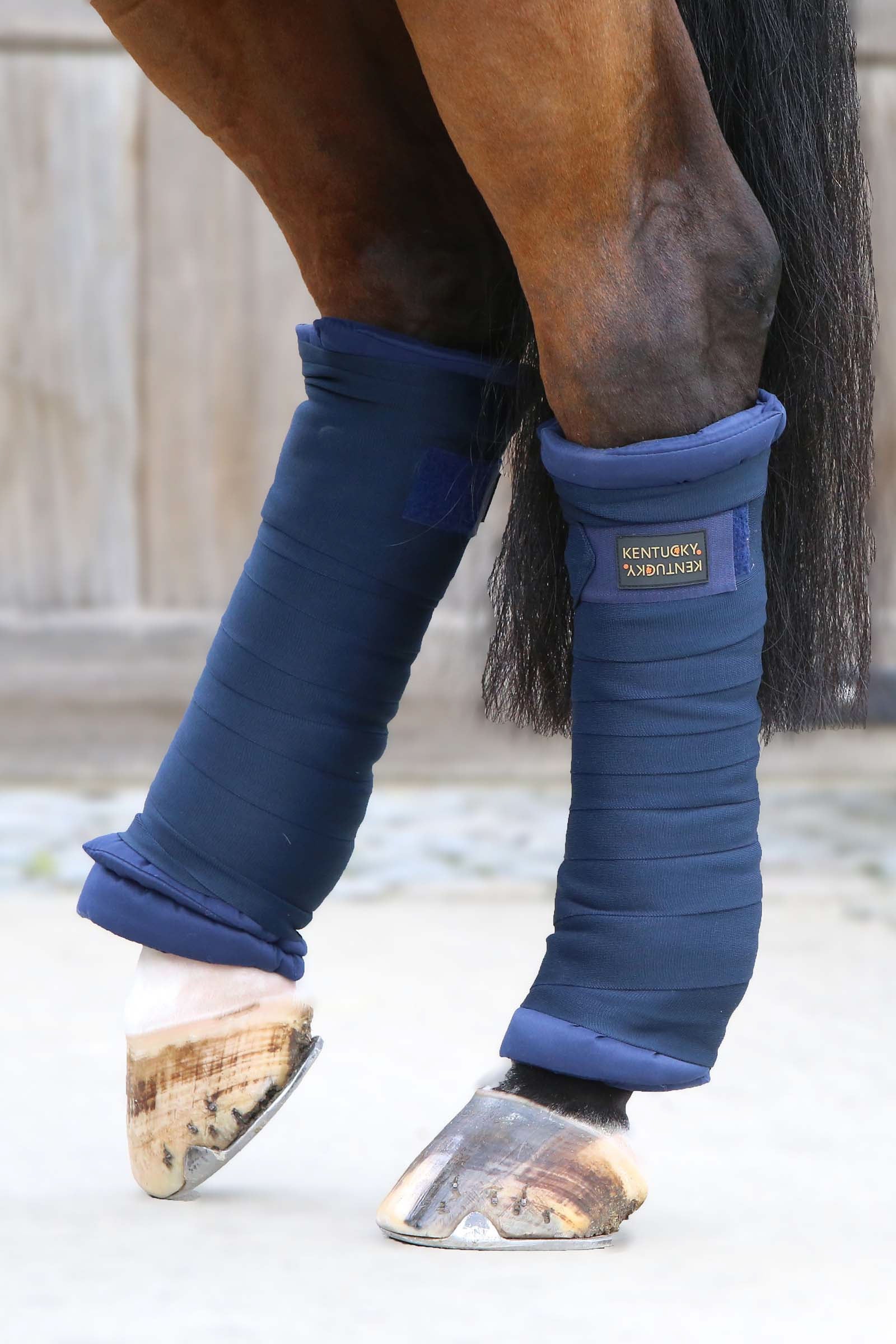 Kentucky Horsewear Stable almohadilla para vendaje, juego de 4 Leg Protection & Hoof Protection for Horses
