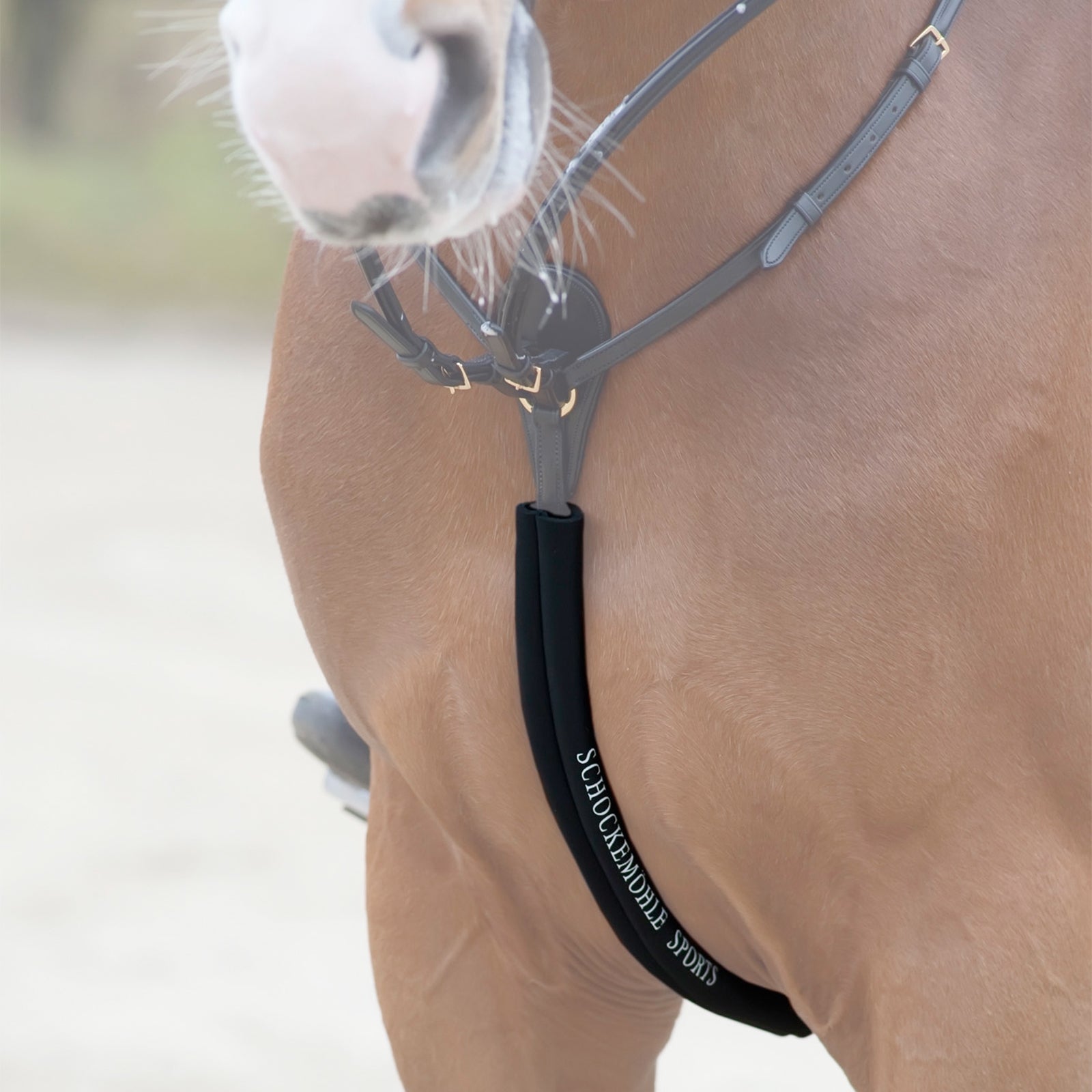Schockemöhle Sports Body Guard, neoprene tube breastplate Bridles & Reins