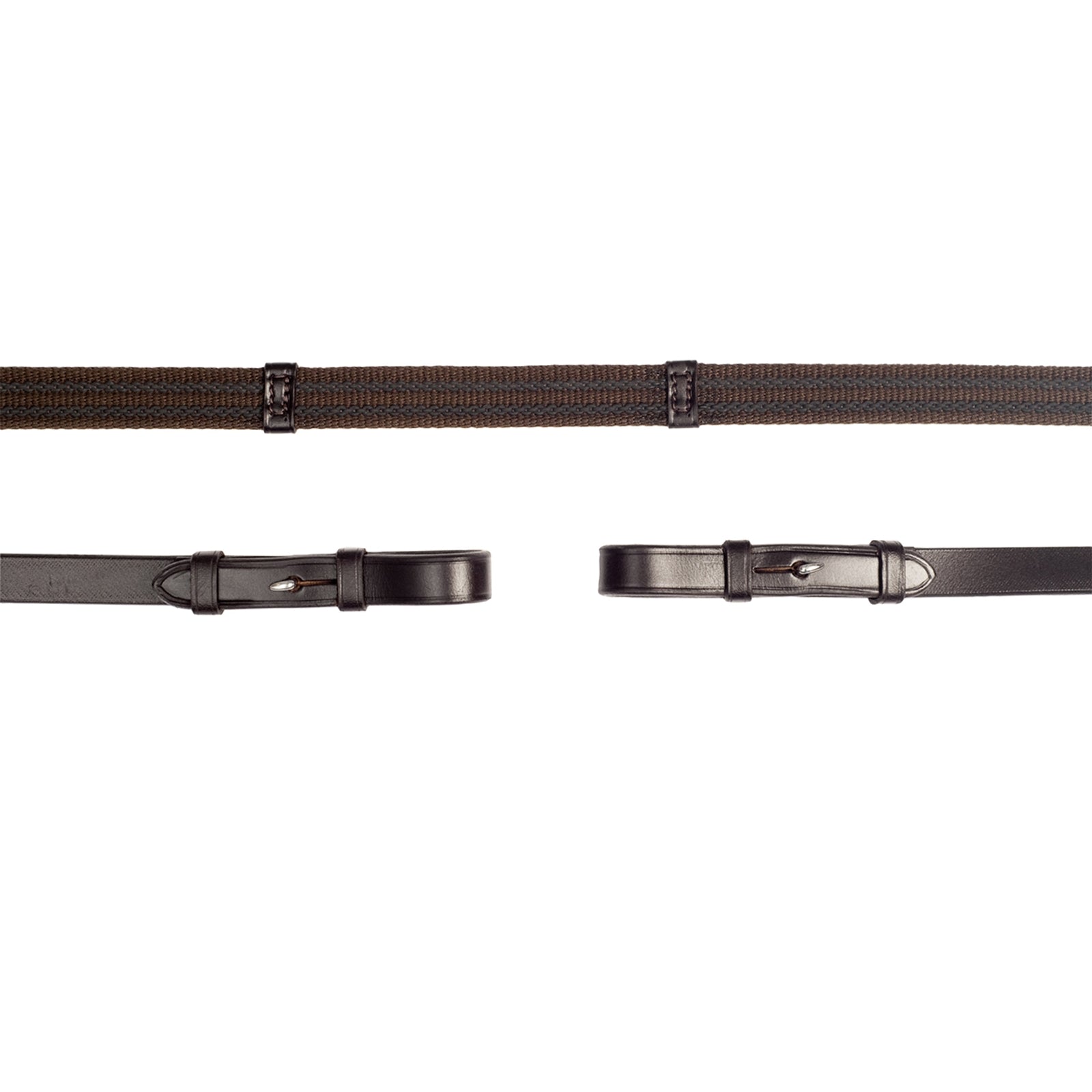 Schockemöhle Sports Grip Reins, Champions Coll.rienda de caucho Cabezadas de montar & Riendas