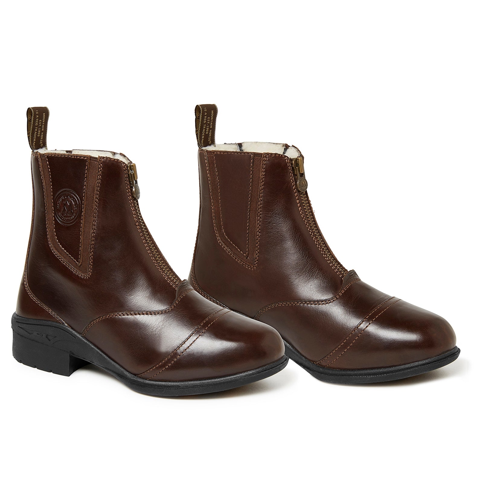 Mountain Horse Aurora bota paddock de invierno con cremallera para mujer Calzado