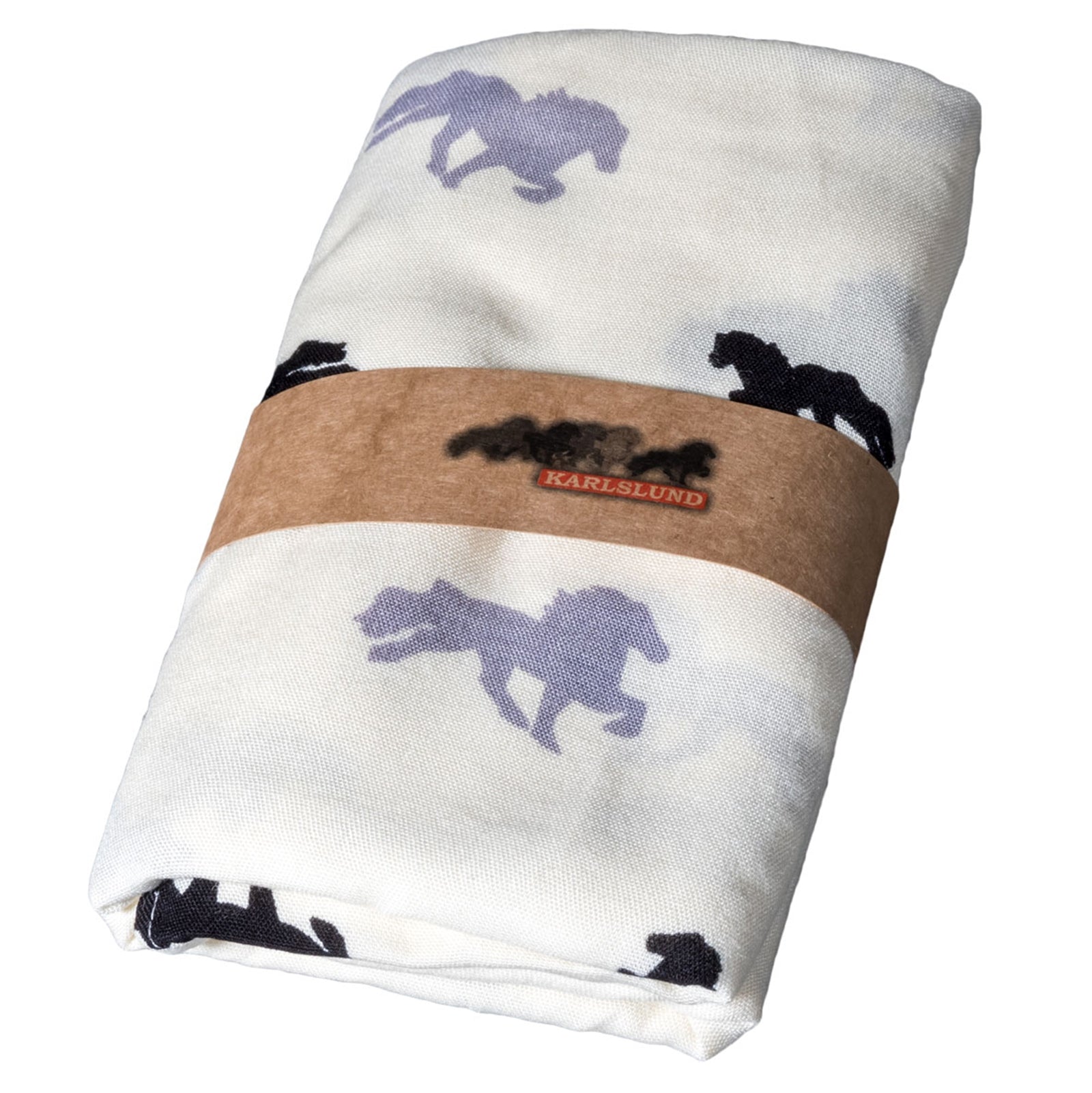 Karlslund Bufanda Con Estampado De Caballos Accesorios
