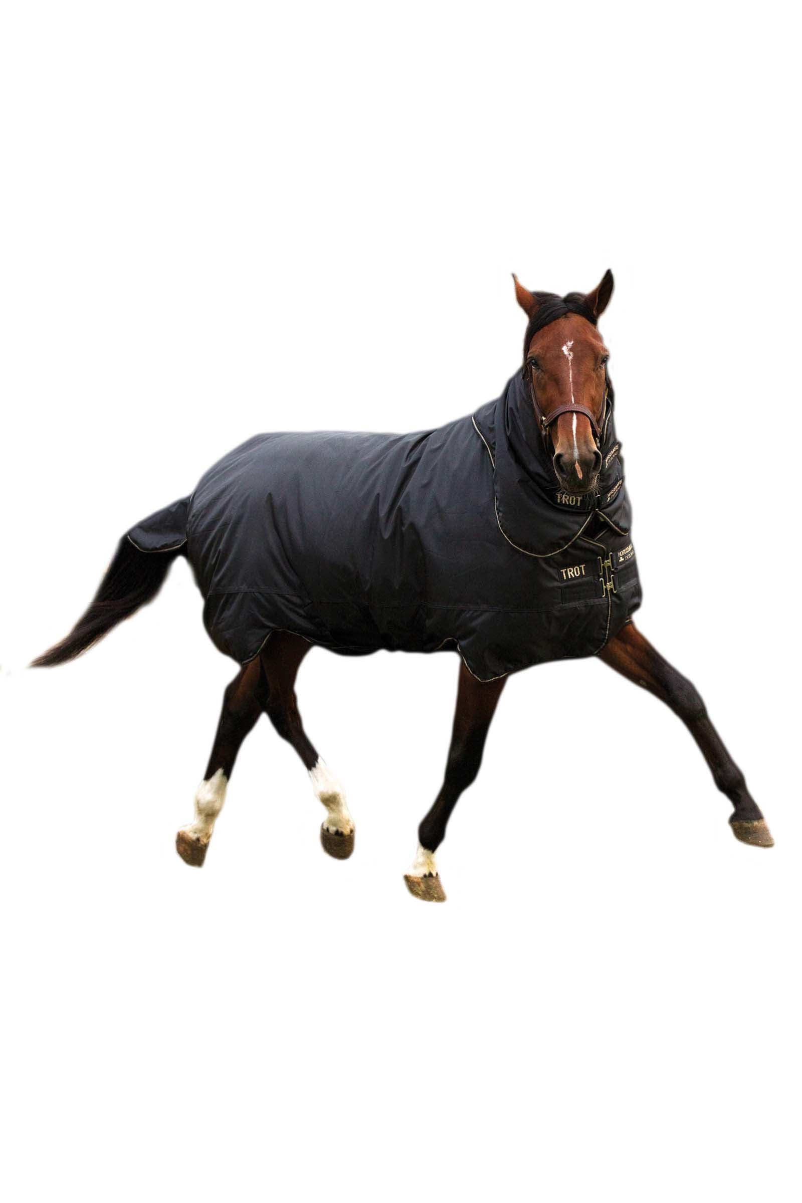 Horseware Trot Plus Turnout Rug With Detachable Neck, 350g Horse Rugs