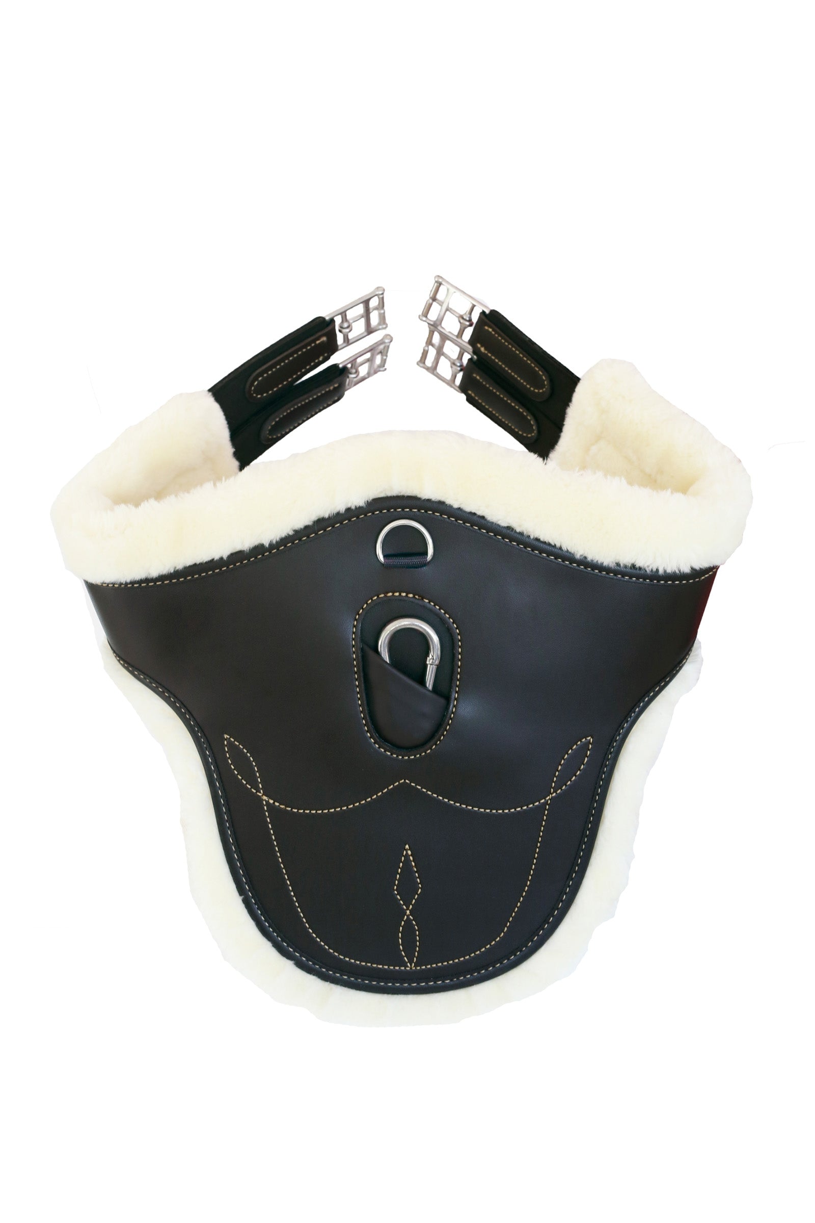 Kentucky Horsewear Cincha con tachuelas de piel de oveja Monturas & Cinchas