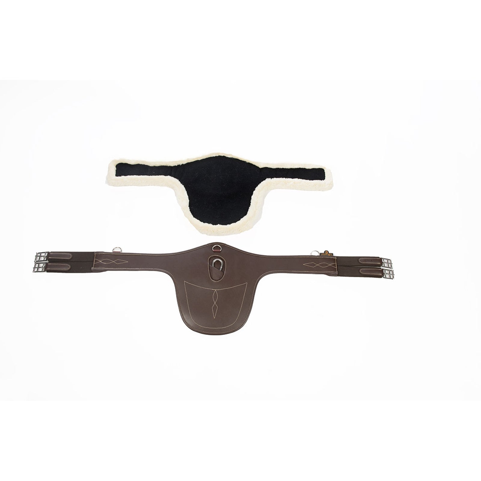 Kentucky Horsewear Sheepskin Stud Girth Cover Saddles, Girths & Stirrups