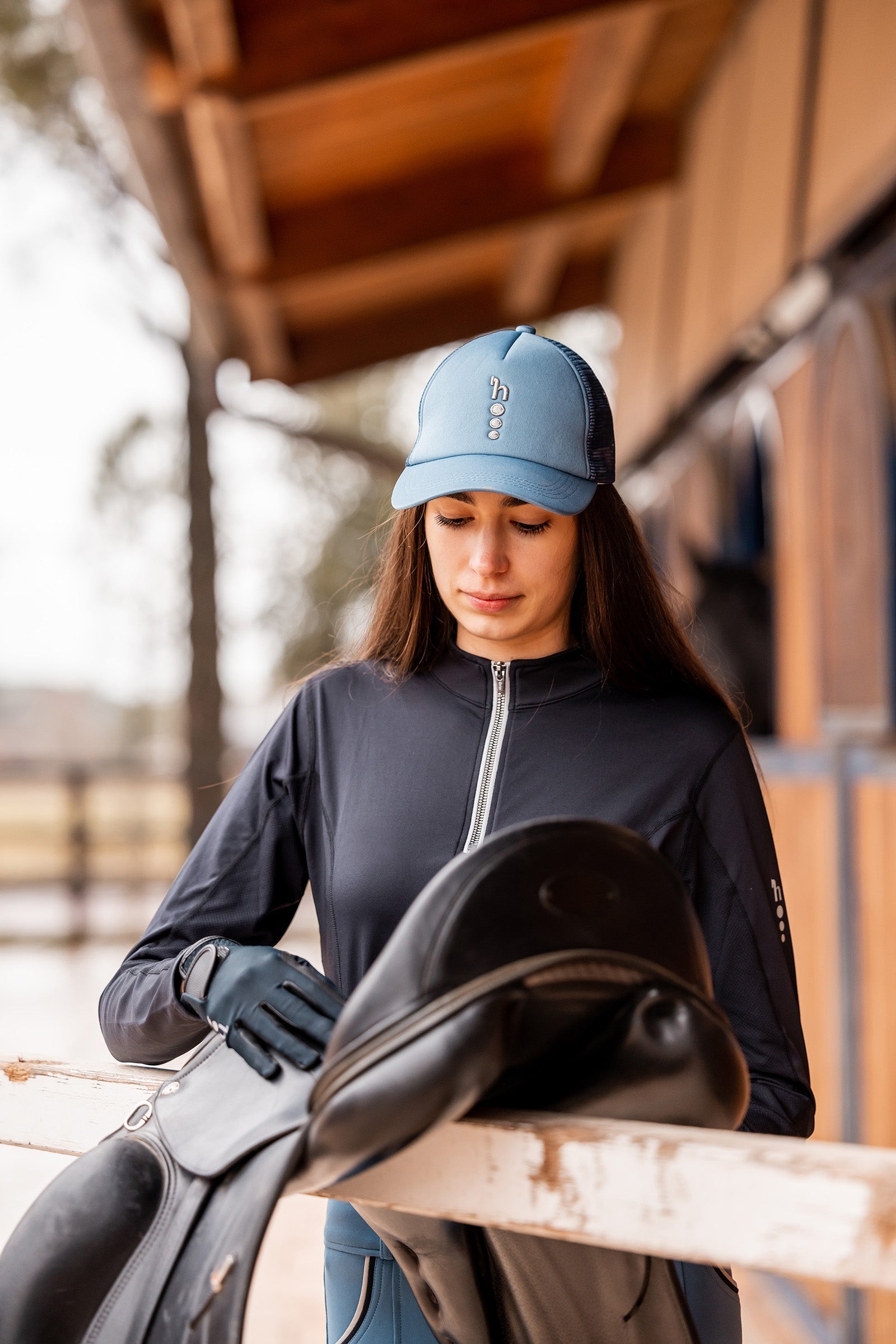 Horze Romy Unisex Mesh Cap Accessories