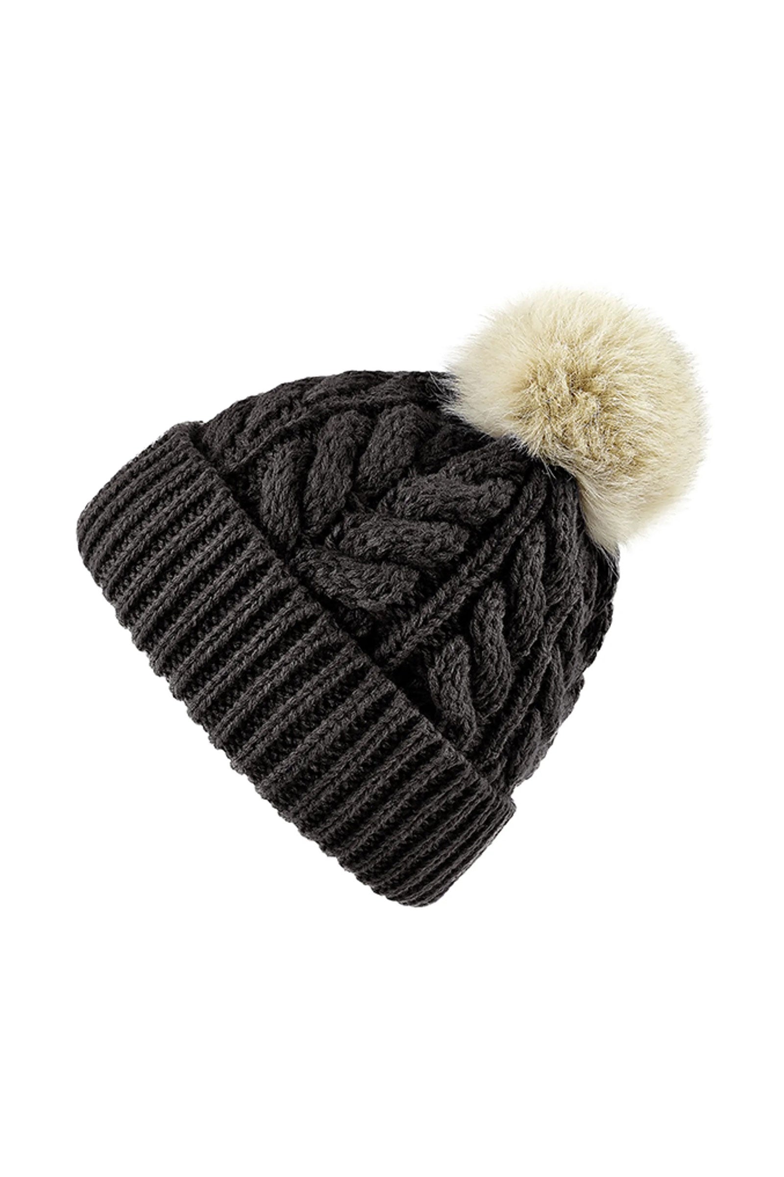 Cavallo Gorro CavalDune con pompon de piel sintética Accesorios