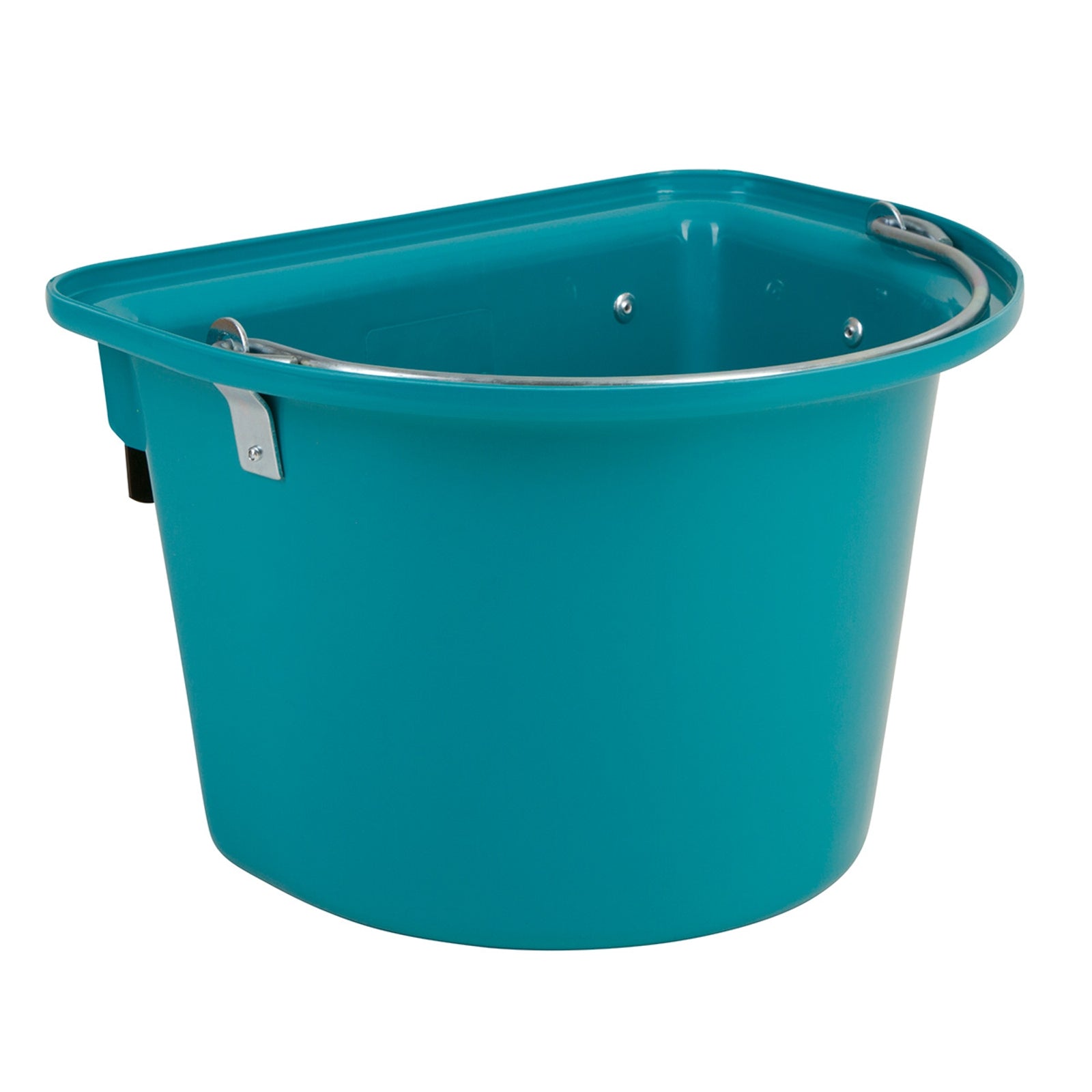 Kerbl Show feeding bucket 12L, plastic w/ hook-in bail Horse Feeders & Waterers