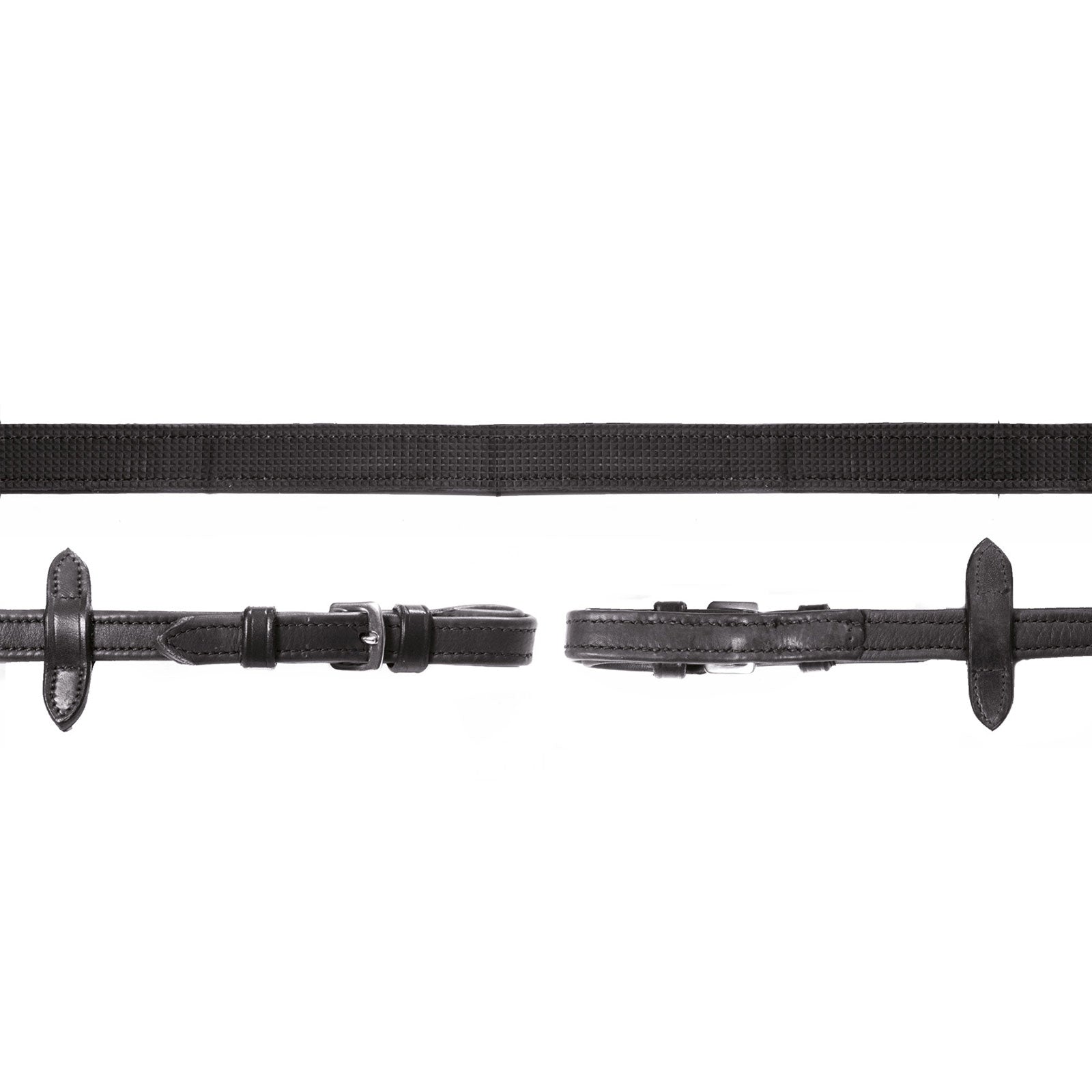 Schockemöhle Sports Durasoft Reins Grip, Leather reins, nylon, rubberised Bridles & Reins