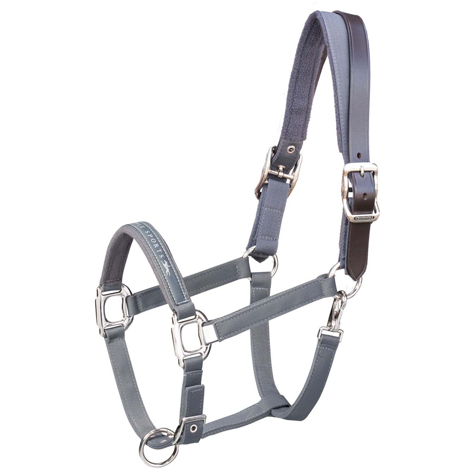 Schockemöhle Sports Memphis Breakaway, Nylon Halter + Leather strap Cabezadas de cuadra & Ramales