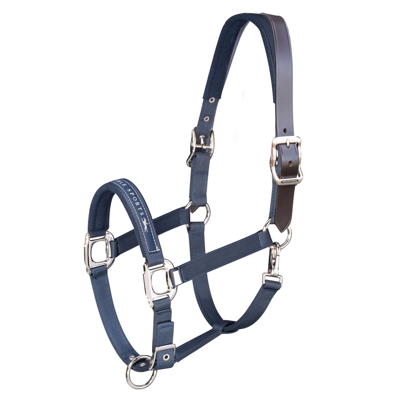 Schockemöhle Sports Memphis Breakaway, Nylon Halter + Leather strap Cabezadas de cuadra & Ramales