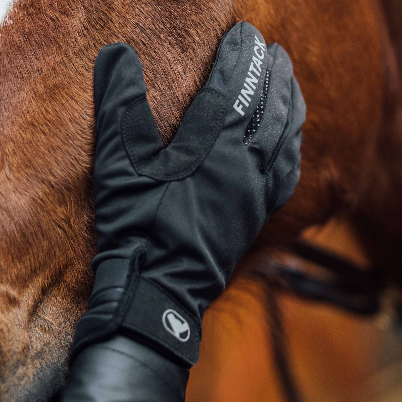 Finntack Pro Softshell Gloves Riding Gloves