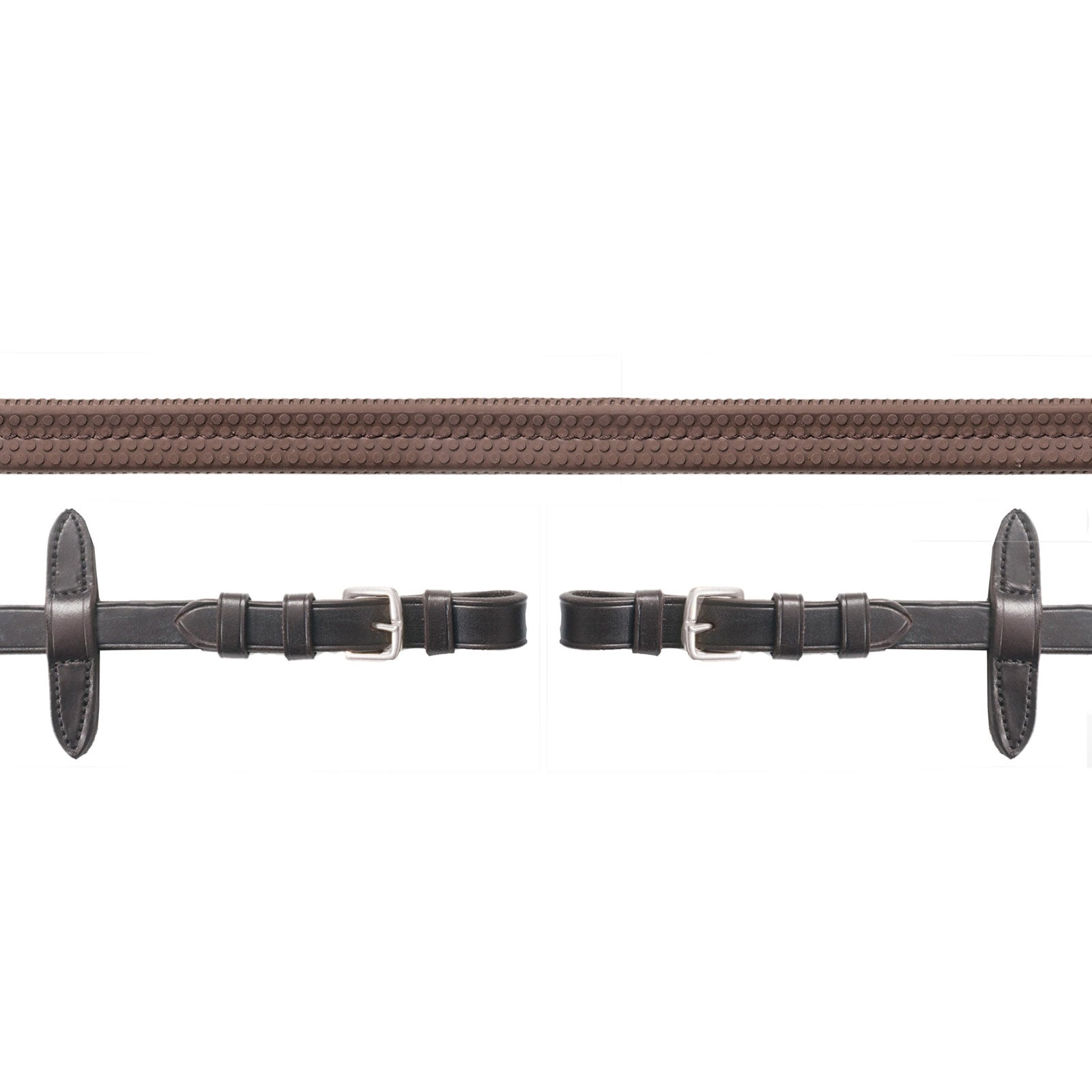 Schockemöhle Sports Correa caucho Neo, hebilla Cabezadas de montar & Riendas