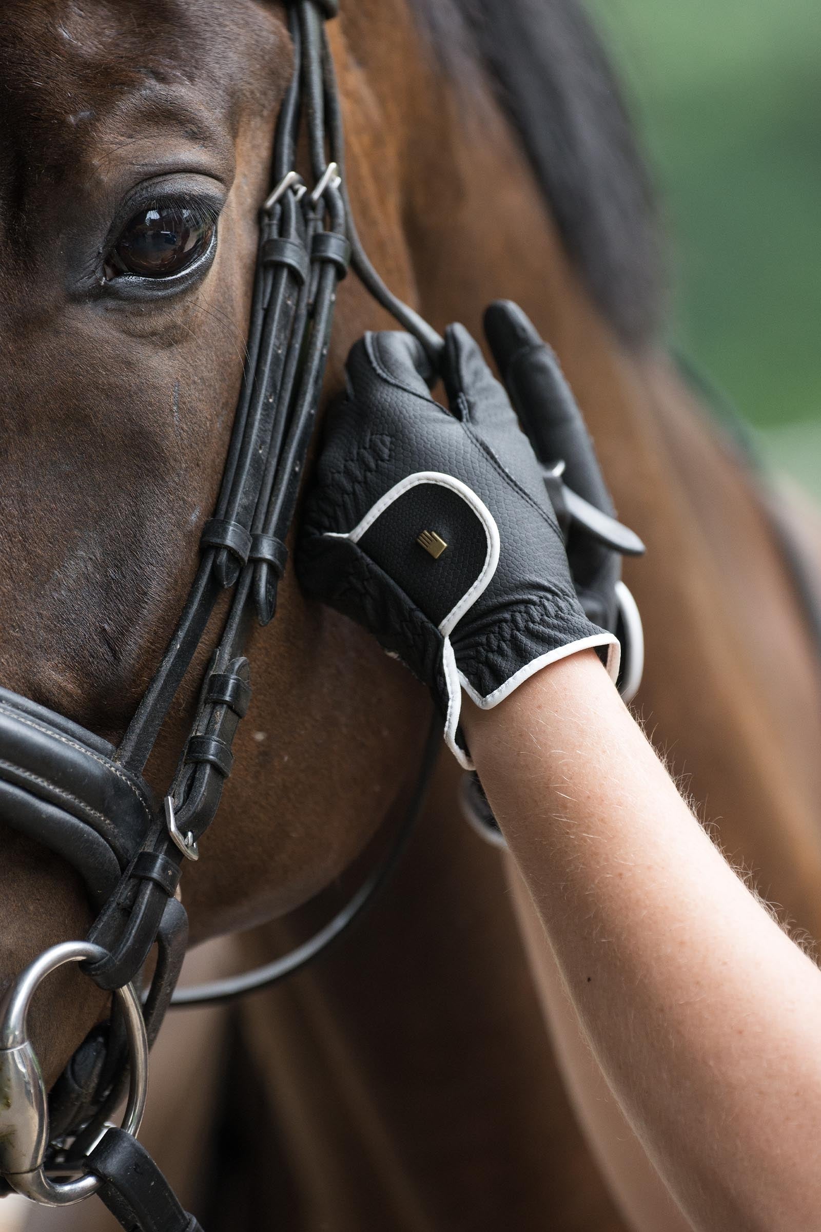 Roeckl Lona ROECK-Grip two-tone Riding Gloves