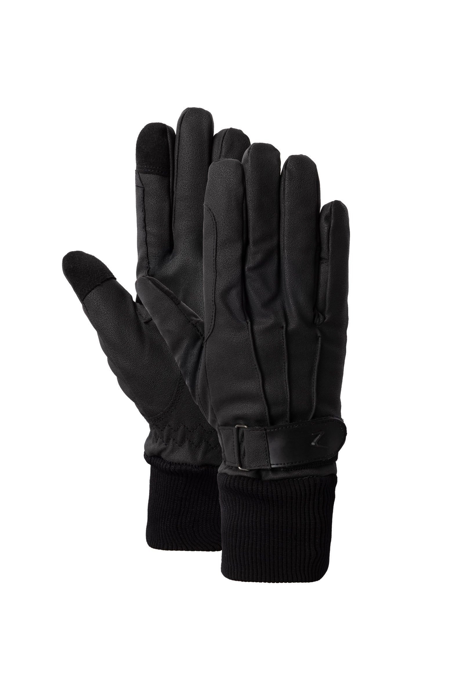 Horze Guantes de Cuero PU Revestidos con Polar Guantes