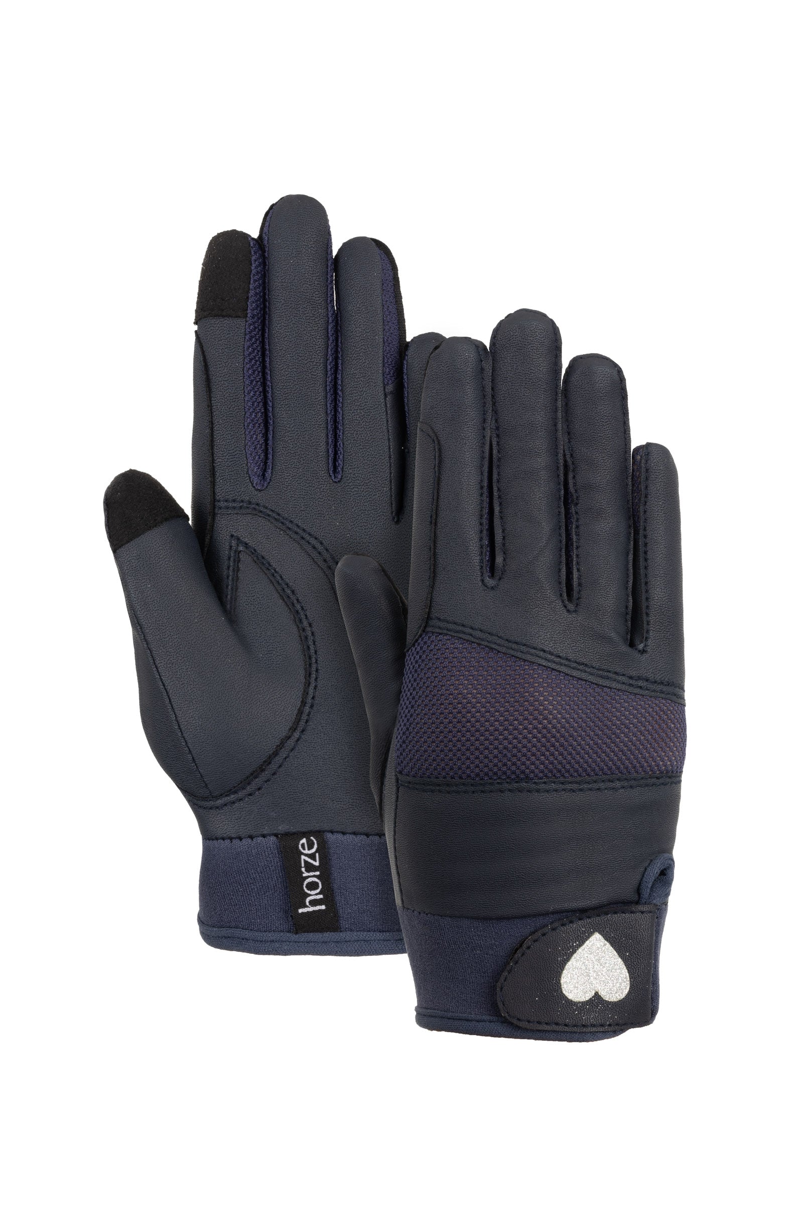 Horze Kids Riding Gloves with Touch Screen Function Kids Apparel