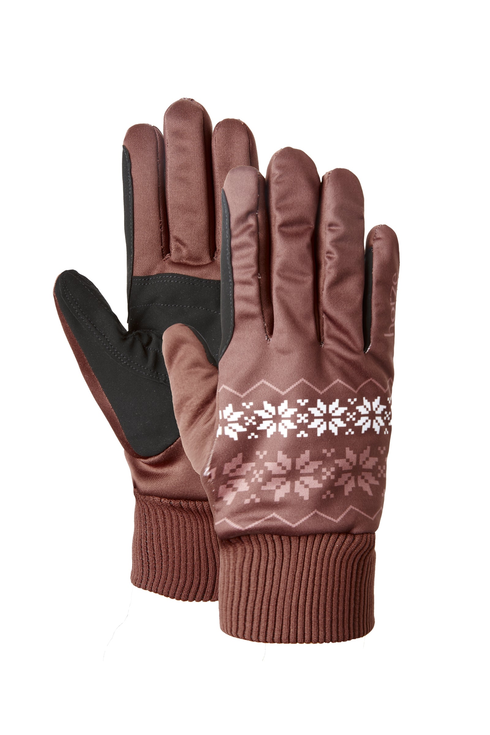 Horze Guantes de Equitación de Invierno Emily Guantes