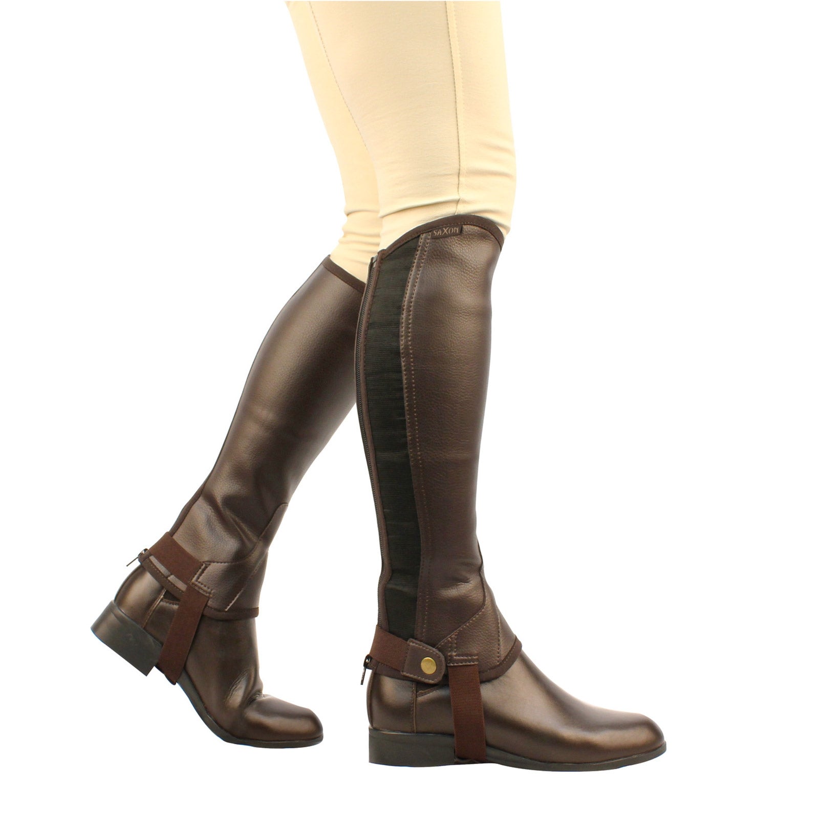 Saxon Medias zahones Equileather Saxon, JR Calzado