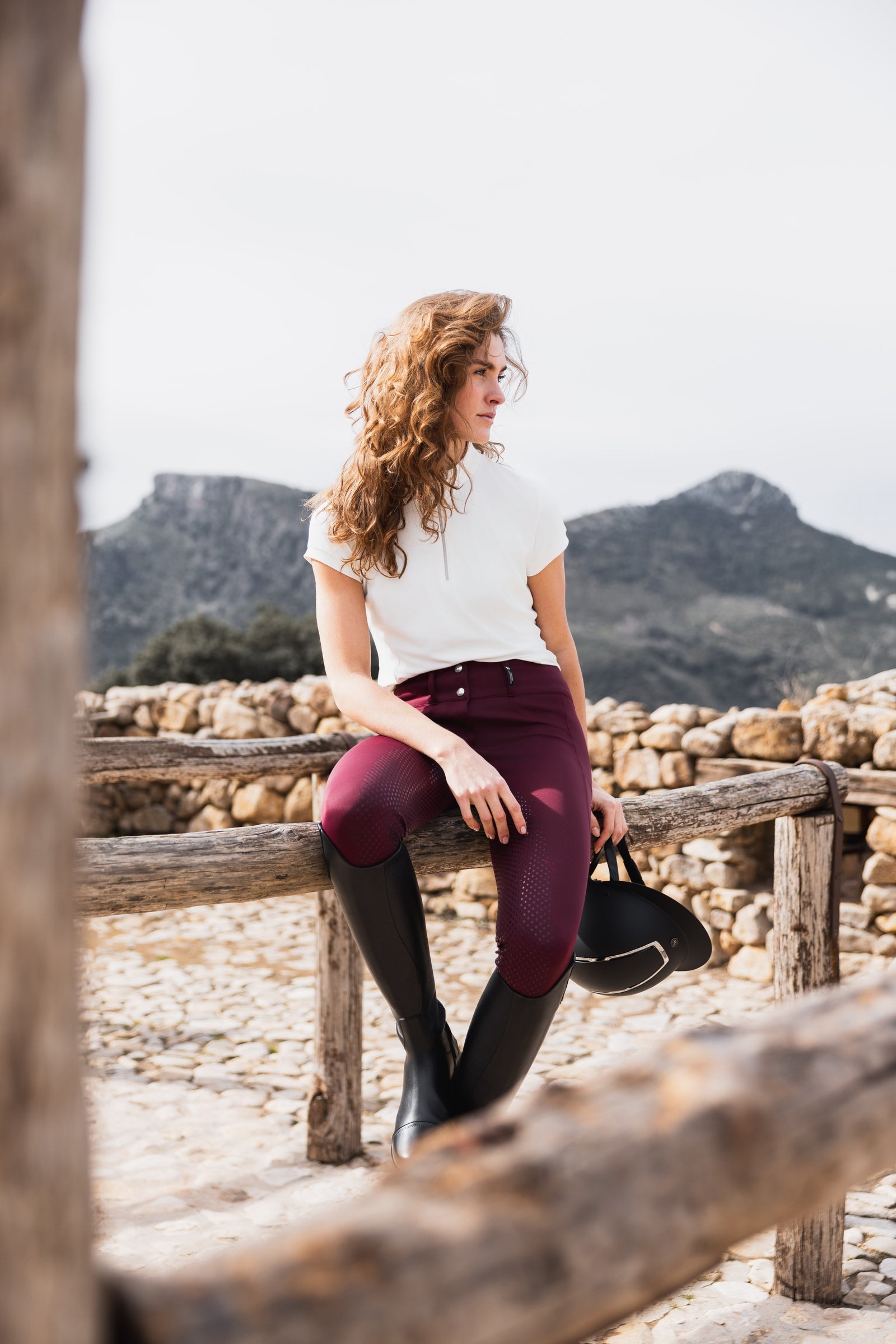 Horze Evelyn Women´s Full Grip Breeches UPF 50+ Womens Breeches