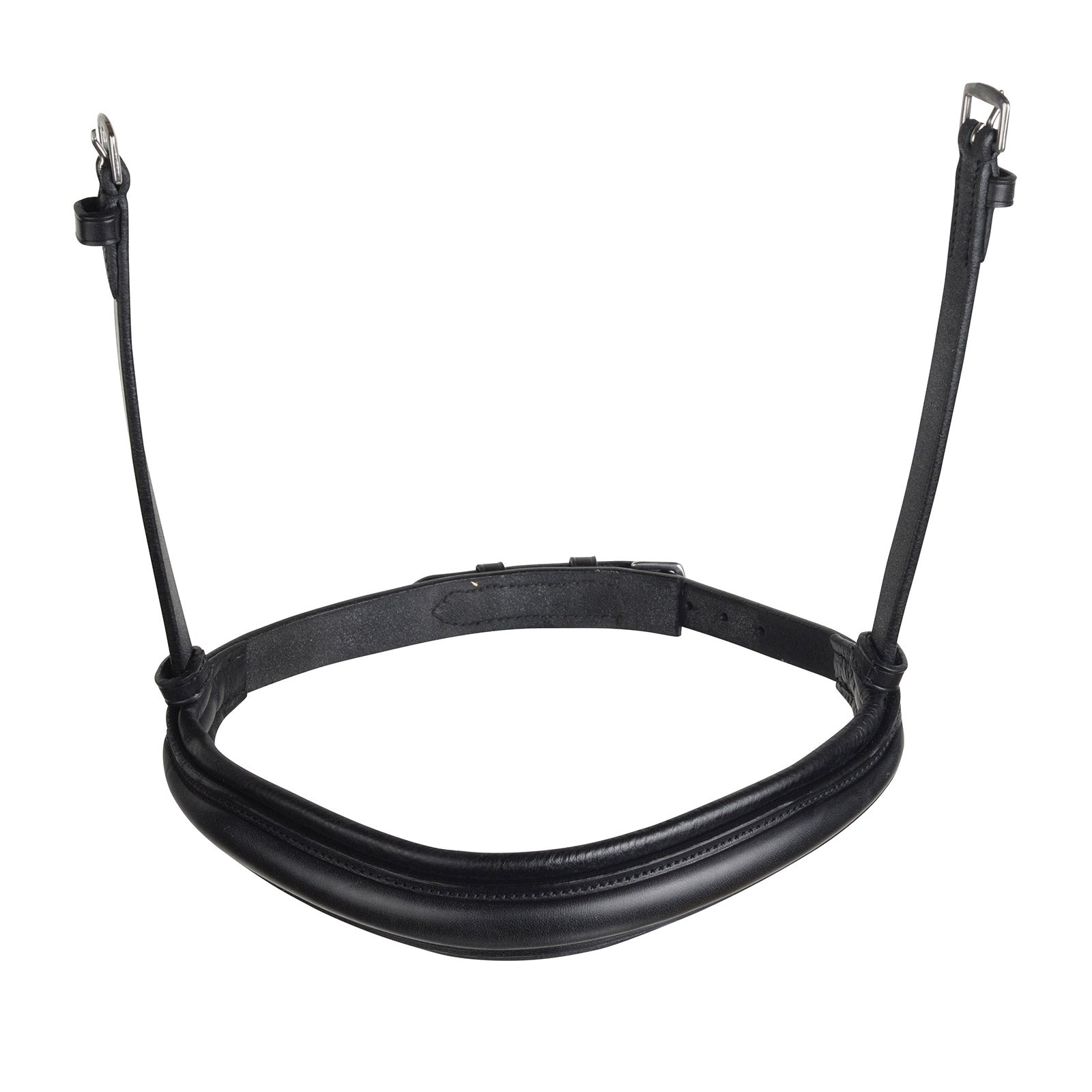 Collegiate Muserola Mono Crown Cavesson Cabezadas de montar & Riendas