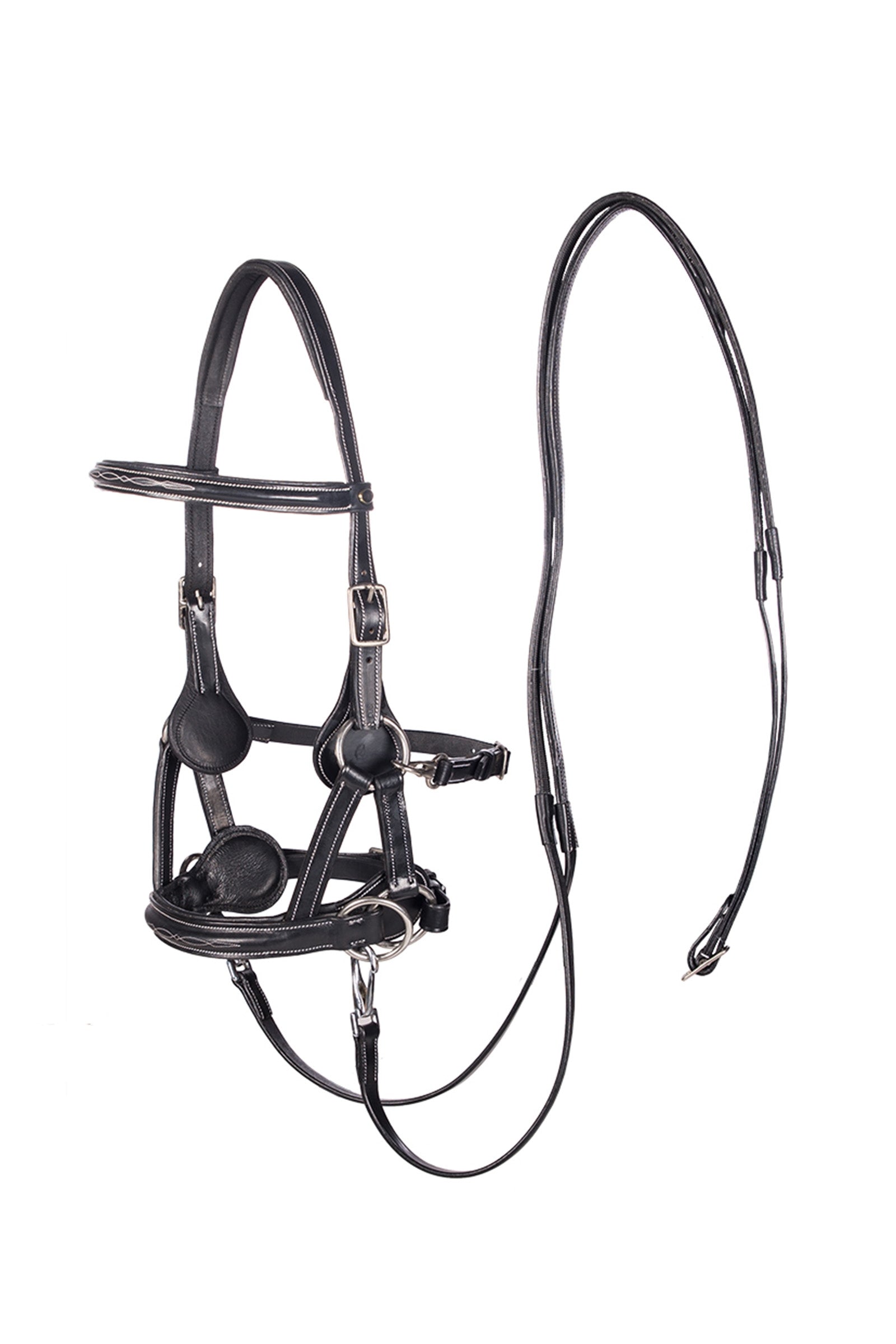F.R.A. Freedom Riding Articles Flandy /side Pull (Sistema 3) English Leather Cabezadas de montar & Riendas