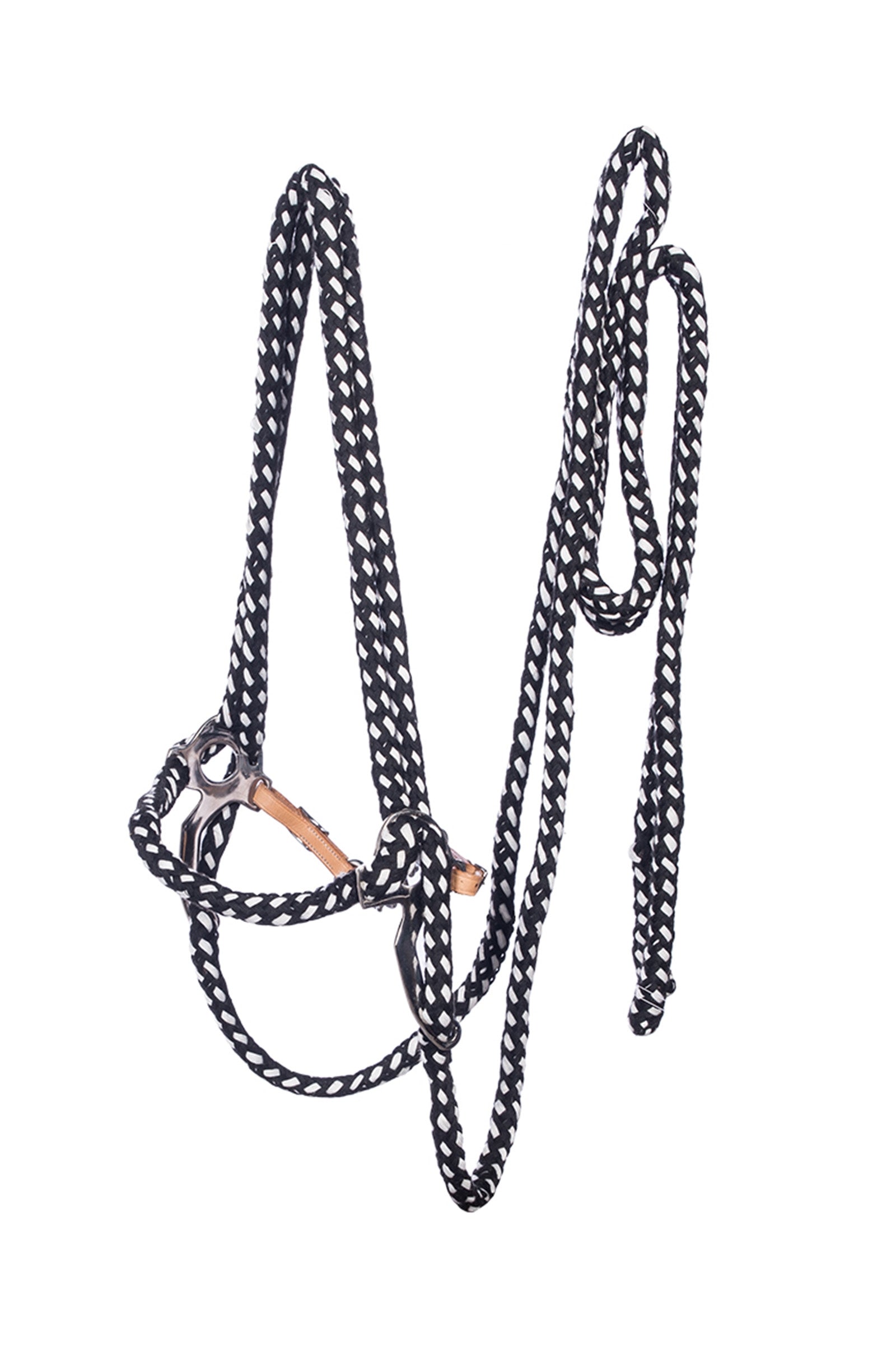 F.R.A. Freedom Riding Articles Jasper Cabezada Hackamore Algodón Piel (Sistema 2) Cabezadas de montar & Riendas