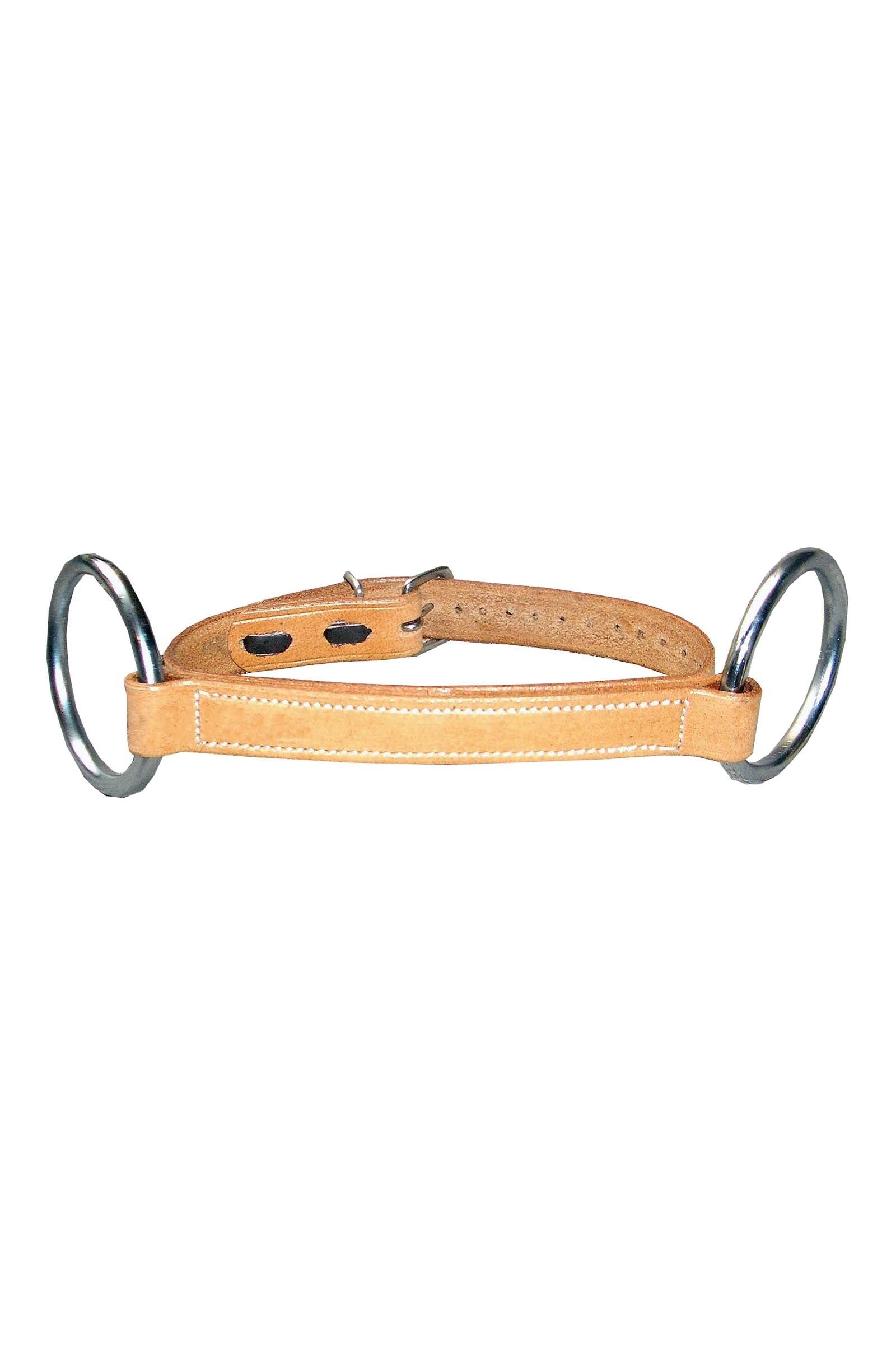 F.R.A. Freedom Riding Articles Tabal bocado de cuero con correa de barbilla Filetes y Bocados