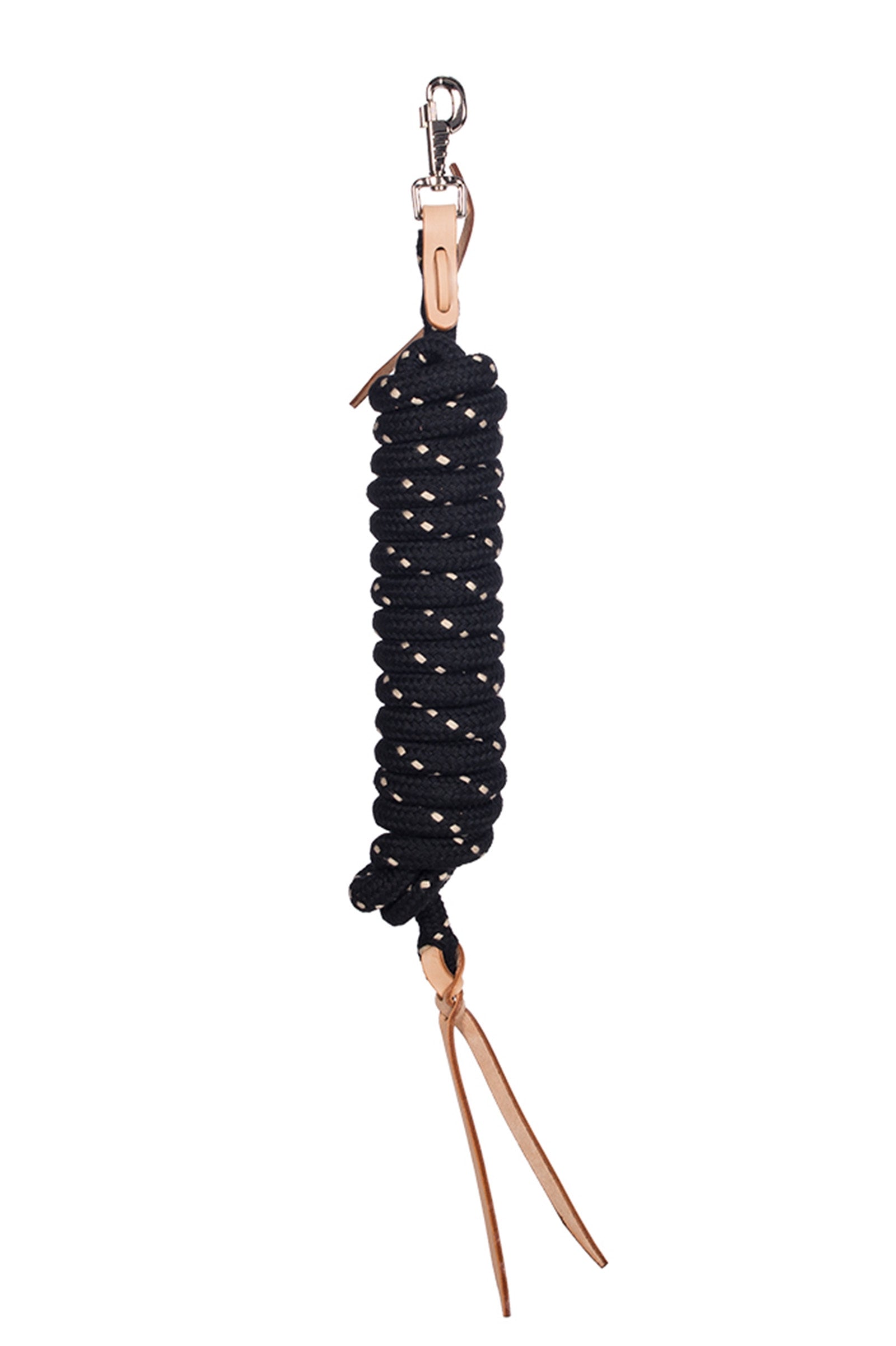 F.R.A. Freedom Riding Articles Jarn NH ramal de entrenamiento Profi, con cuero, 14 mm / 6,80 m Entrenamiento Caballo